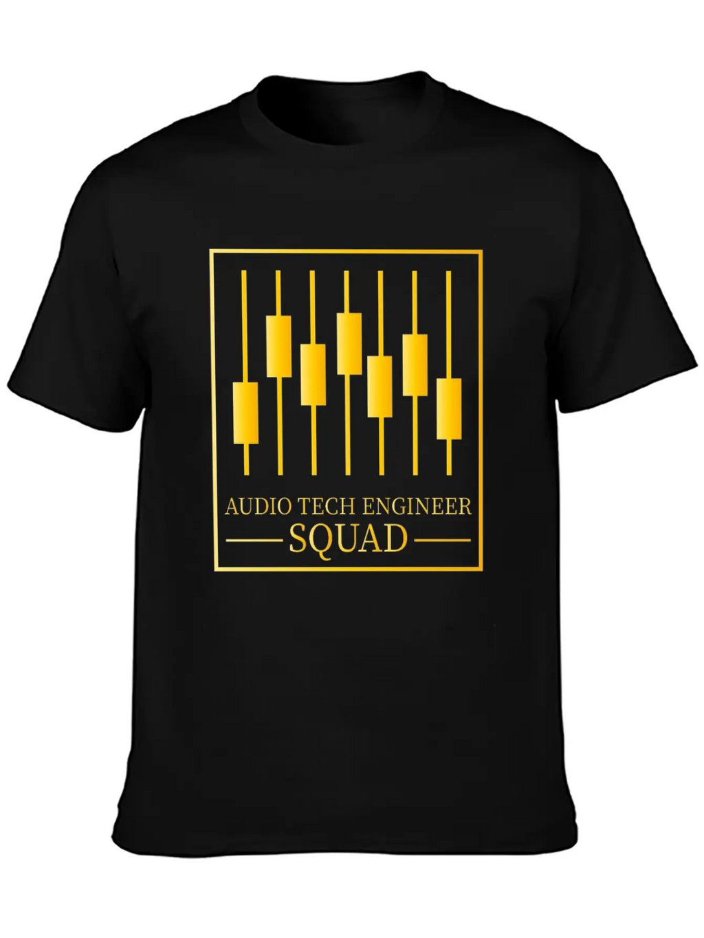 Sound Audio Engineer Music Producer Casual Graphic T-Shirt – Simple And Comfortable Daily Wear
