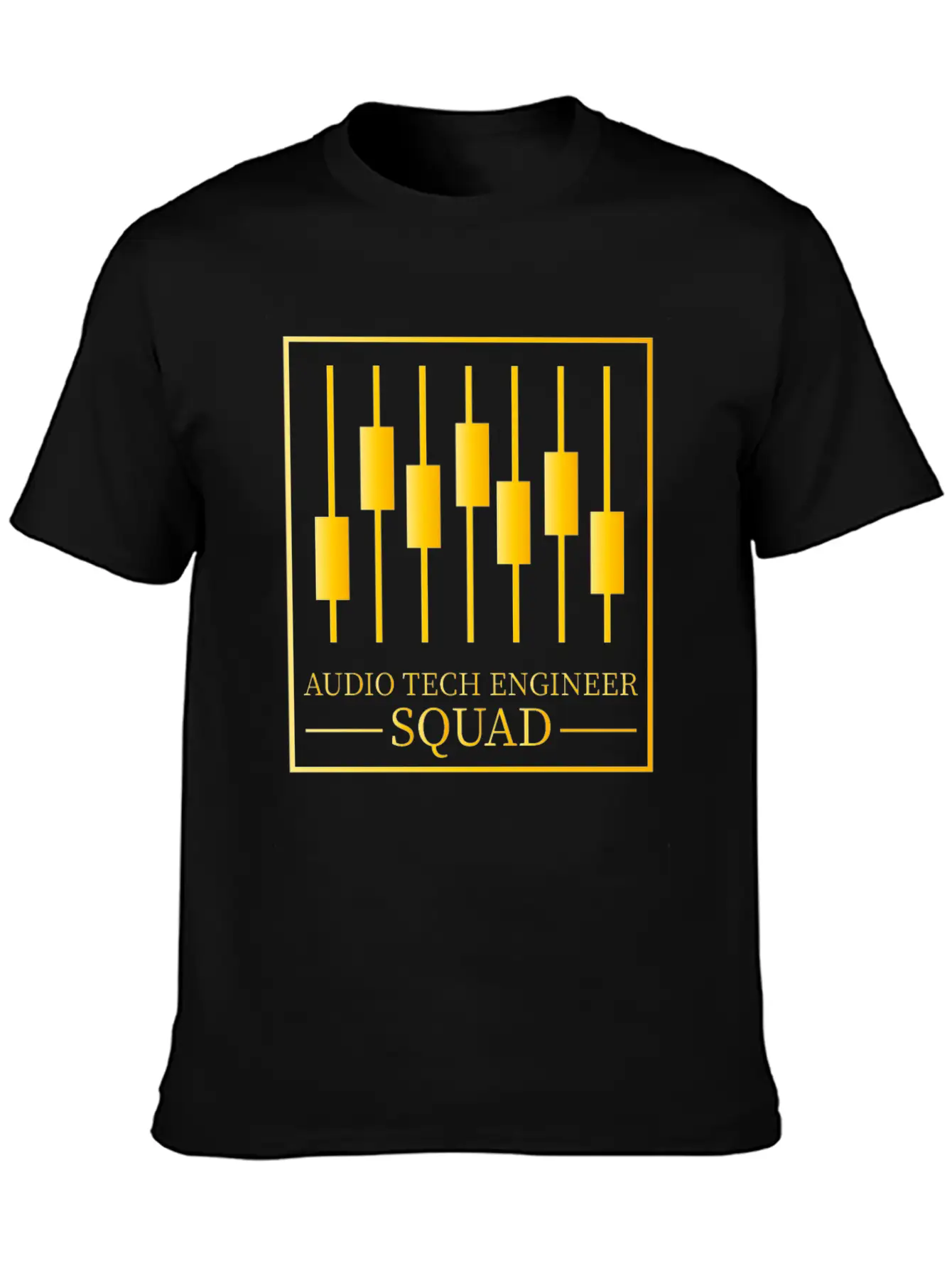 Sound Audio Engineer Music Producer Casual Graphic T-Shirt – Simple And Comfortable Daily Wear