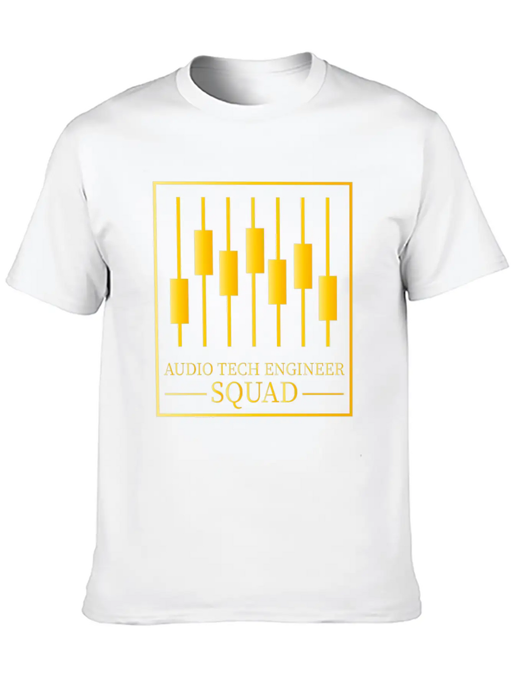 Sound Audio Engineer Music Producer Casual Graphic T-Shirt – Simple And Comfortable Daily Wear