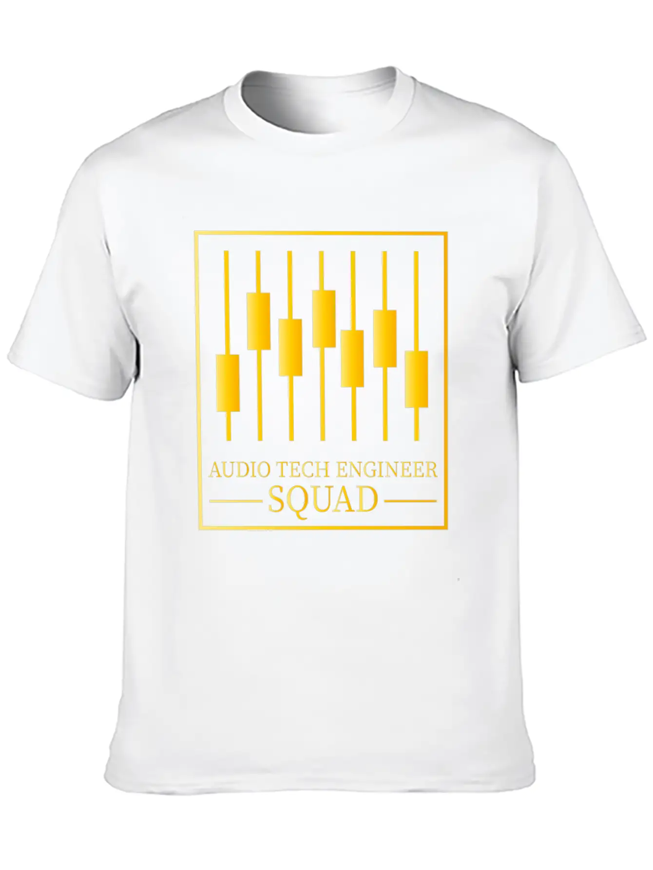 Sound Audio Engineer Music Producer Casual Graphic T-Shirt – Simple And Comfortable Daily Wear