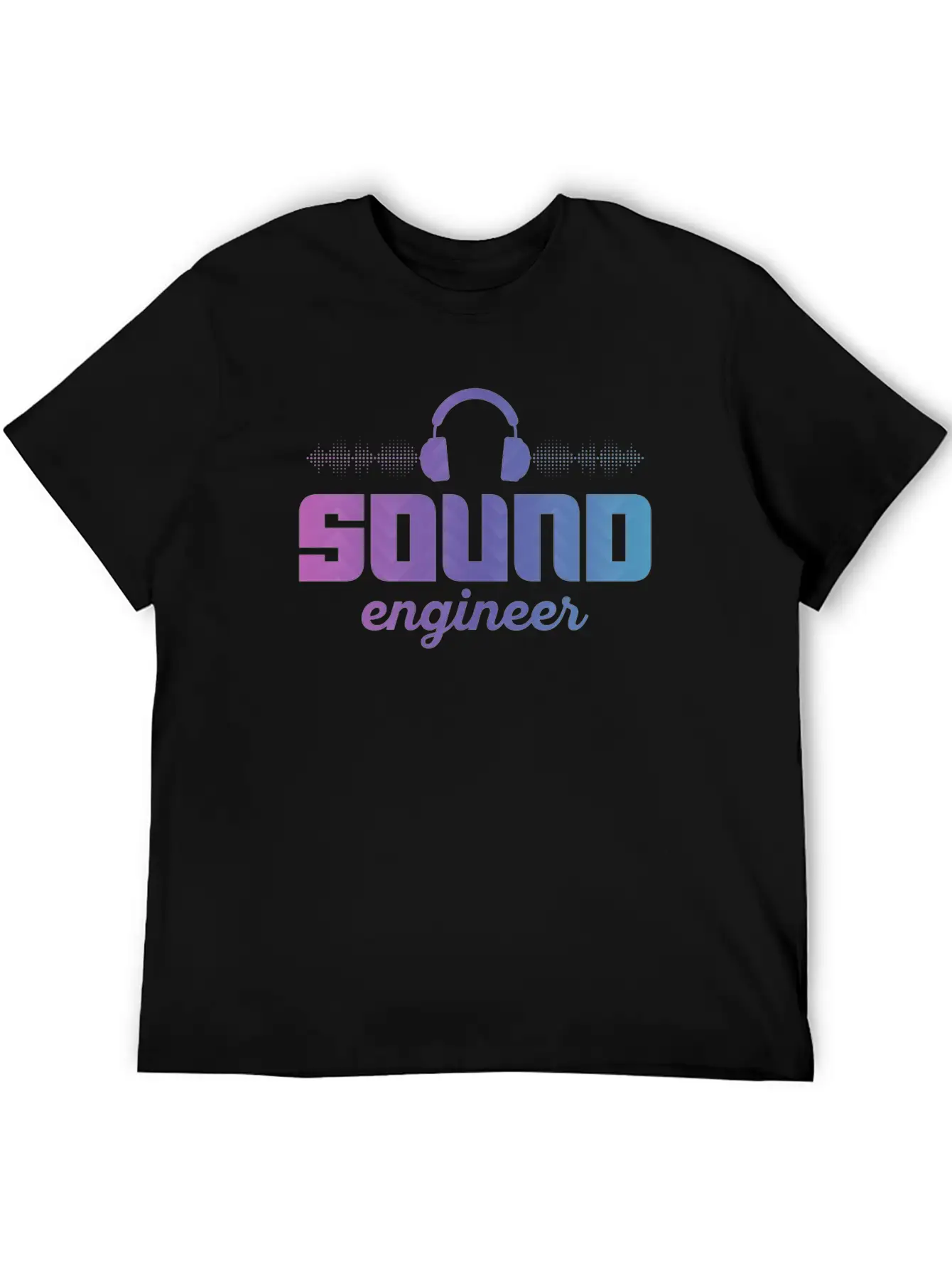 Sound Audio Engineer Music Producer Essential Cotton Tee For Daily Outfits – Unisex Style
