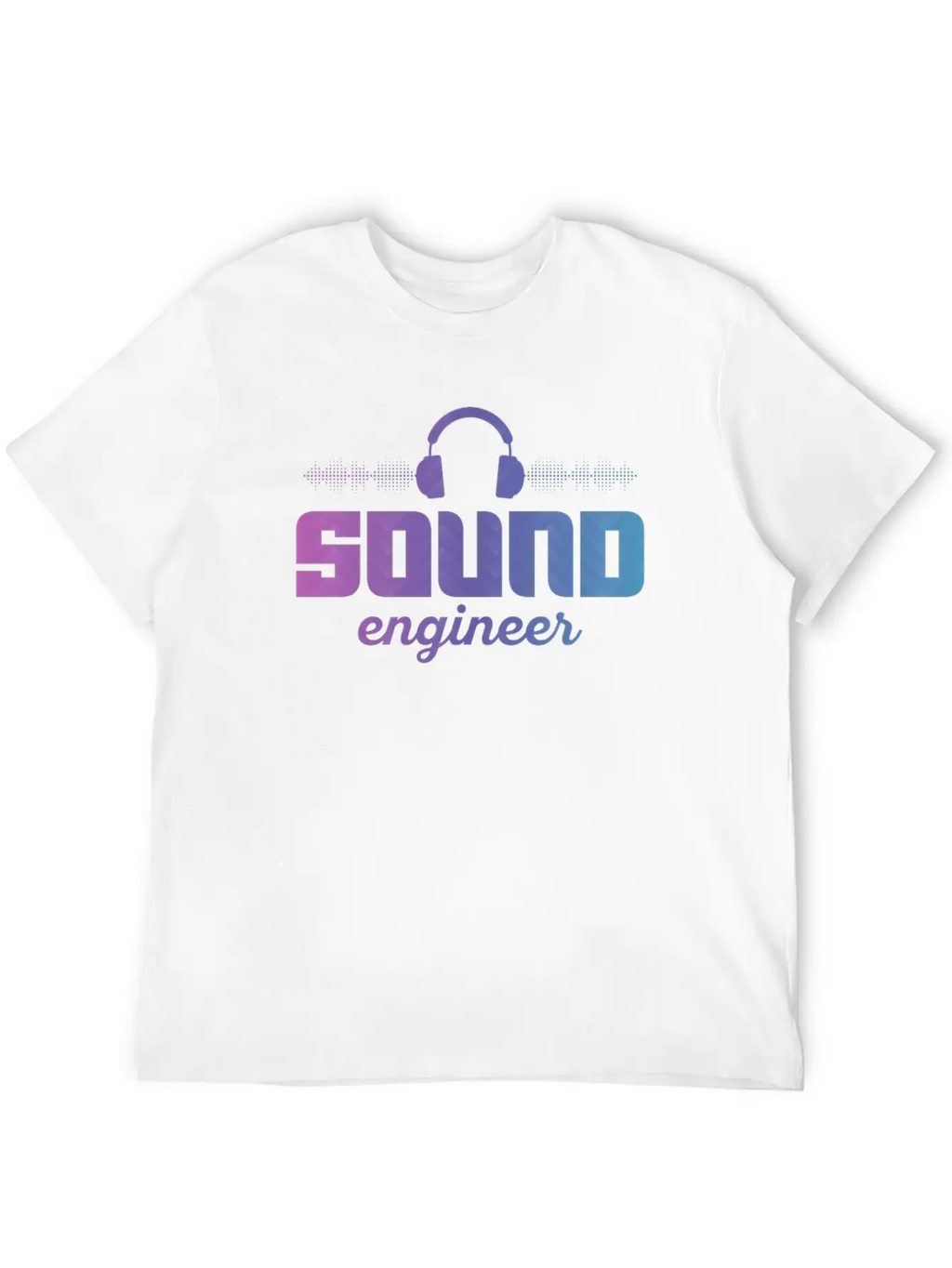 Sound Audio Engineer Music Producer Essential Cotton Tee For Daily Outfits – Unisex Style