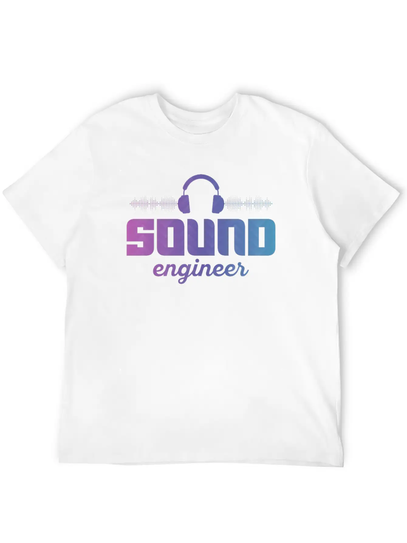 Sound Audio Engineer Music Producer Essential Cotton Tee For Daily Outfits – Unisex Style