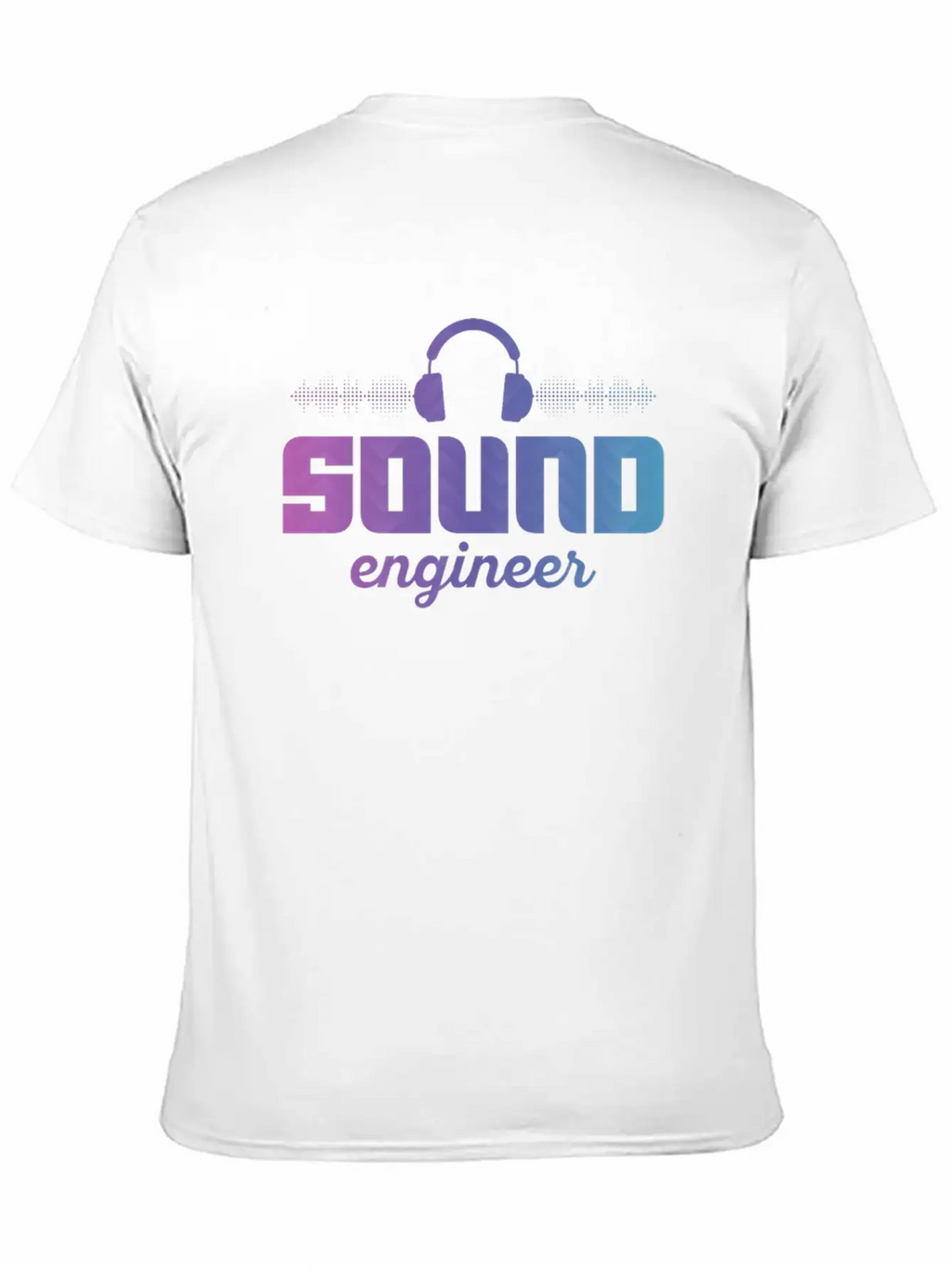 Sound Audio Engineer Music Producer Essential Cotton Tee For Daily Outfits – Unisex Style