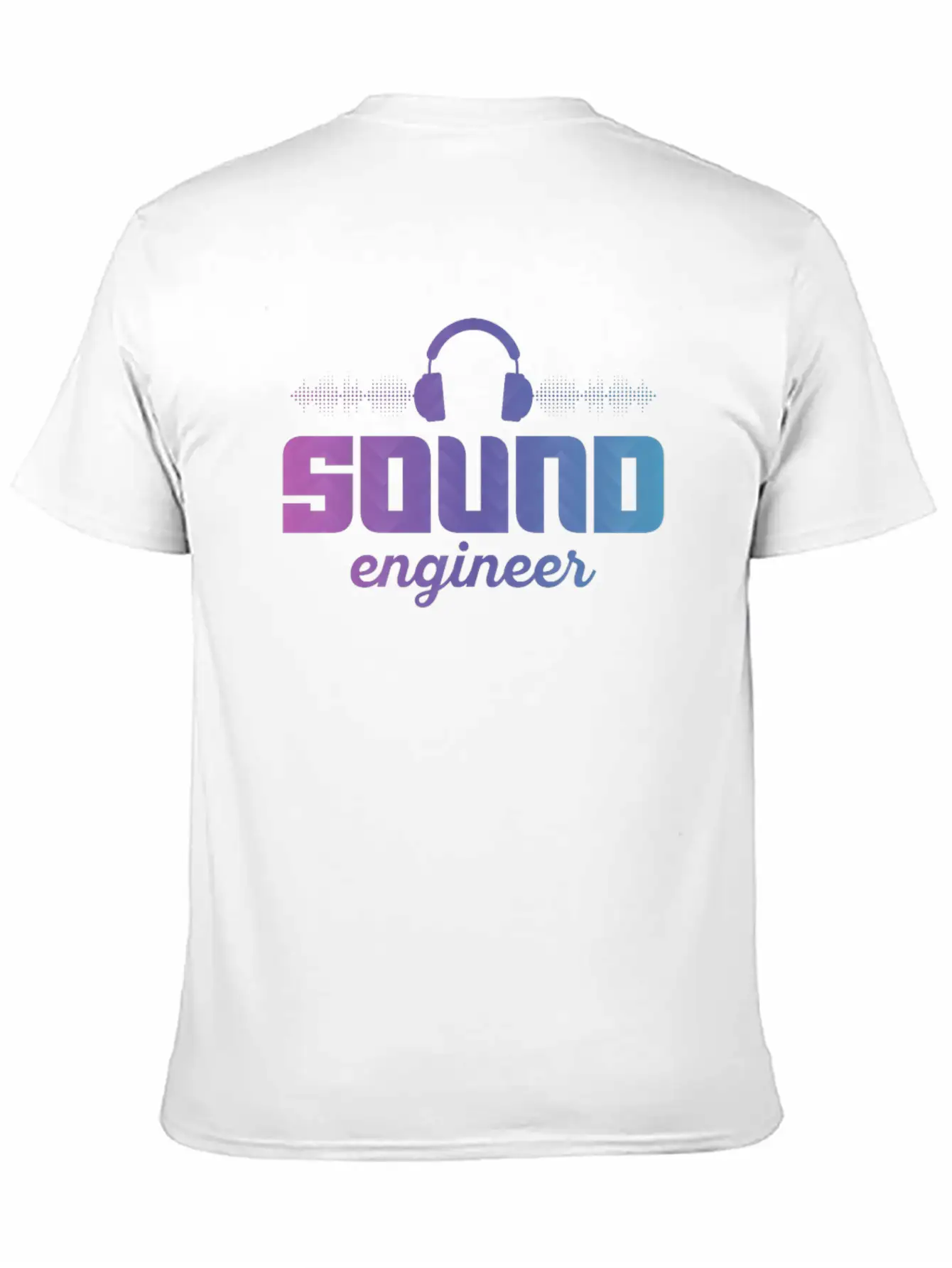 Sound Audio Engineer Music Producer Essential Cotton Tee For Daily Outfits – Unisex Style