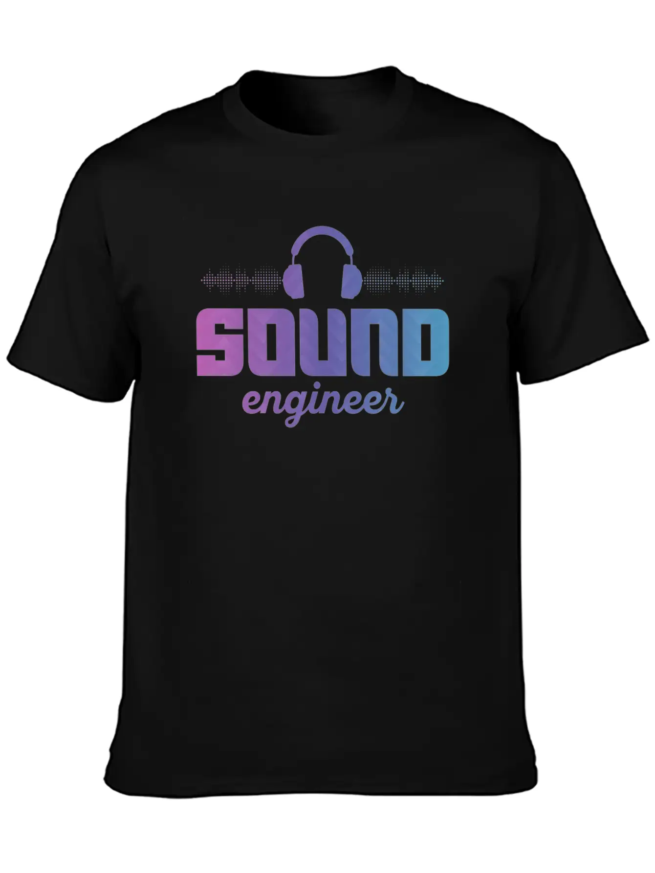 Sound Audio Engineer Music Producer Essential Cotton Tee For Daily Outfits – Unisex Style