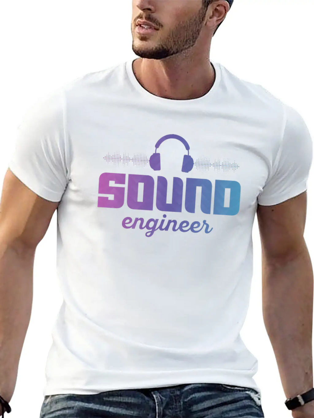 Sound Audio Engineer Music Producer Essential Cotton Tee For Daily Outfits – Unisex Style