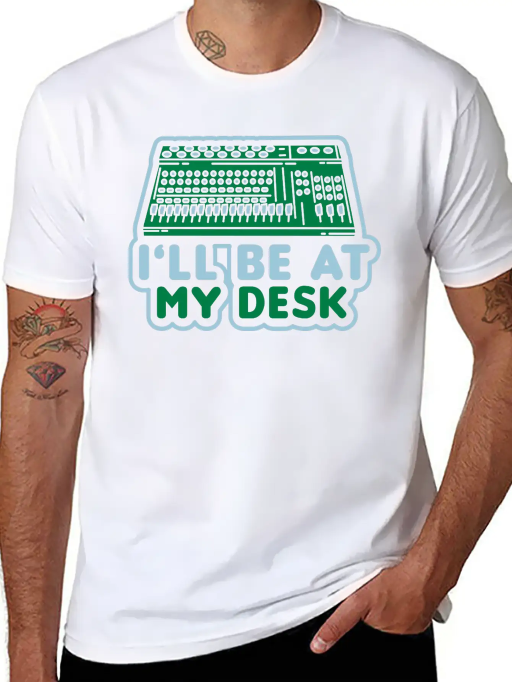 Sound Engineer DJ Mixer Mixer Sound Guy Gift Breathable Soft Cotton T-Shirt – Timeless Casual Look