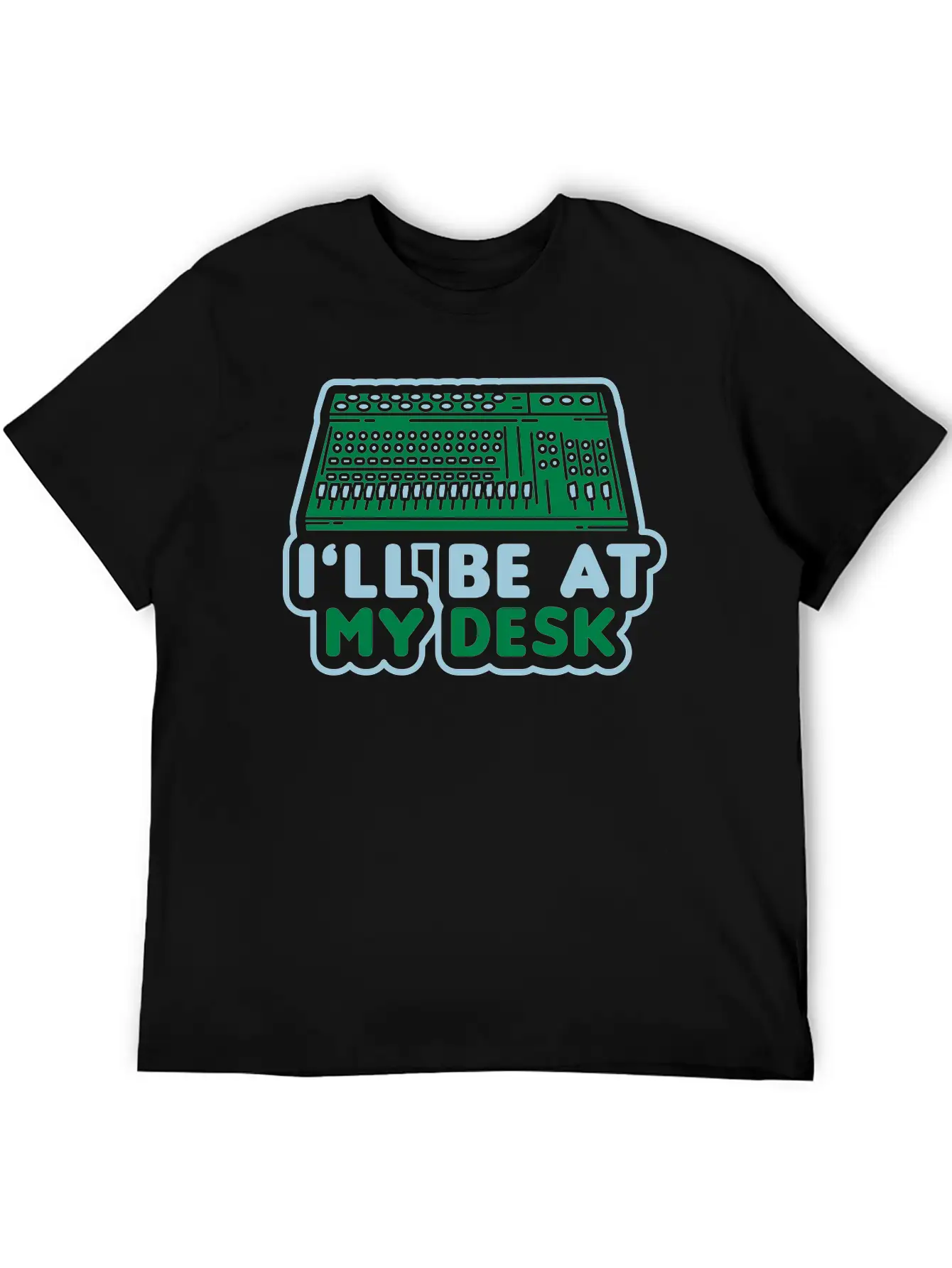 Sound Engineer DJ Mixer Mixer Sound Guy Gift Breathable Soft Cotton T-Shirt – Timeless Casual Look