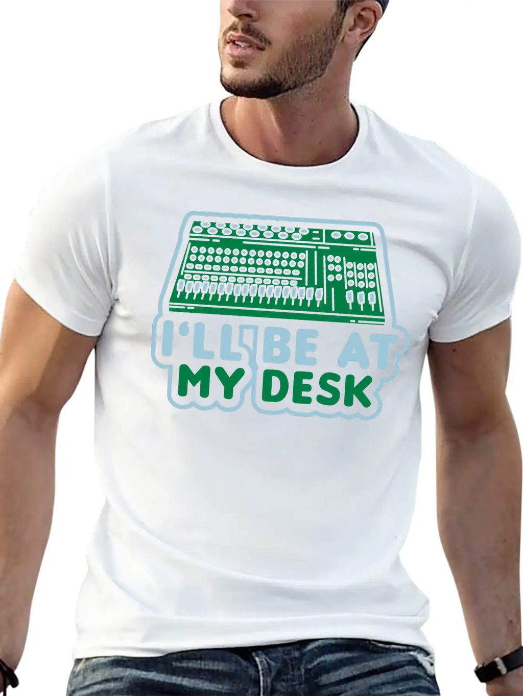 Sound Engineer DJ Mixer Mixer Sound Guy Gift Breathable Soft Cotton T-Shirt – Timeless Casual Look