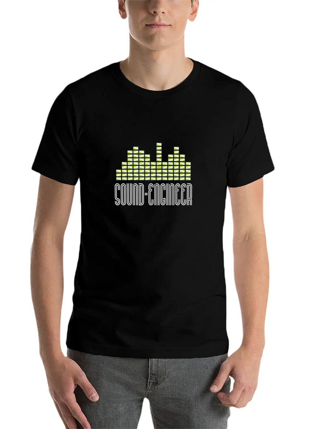 Sound Engineer I Event Technology Unisex Short Sleeve Soft Cotton T-Shirt – Casual Everyday Wear