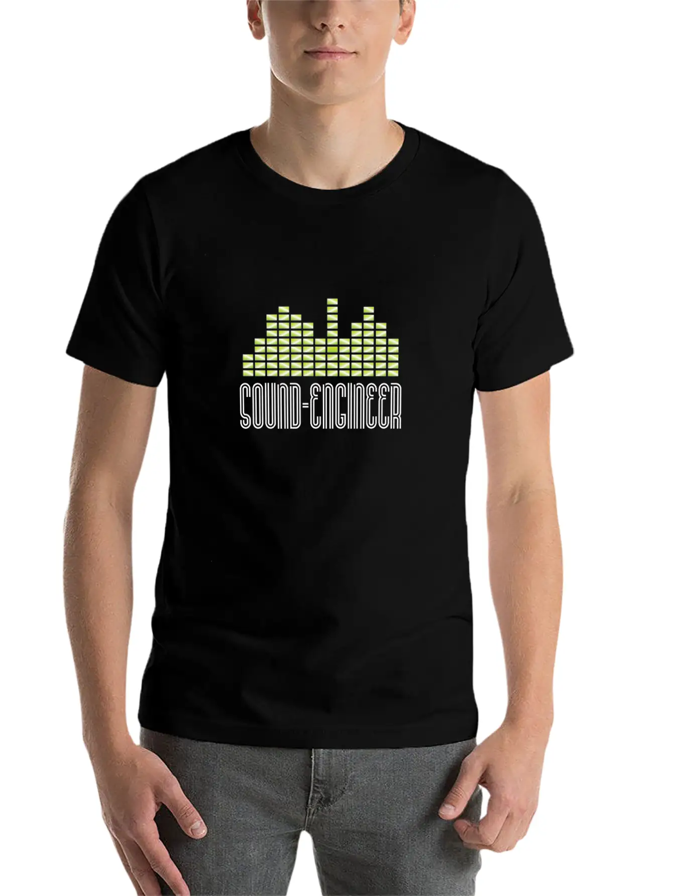 Sound Engineer I Event Technology Unisex Short Sleeve Soft Cotton T-Shirt – Casual Everyday Wear