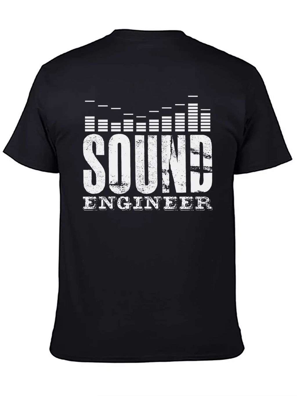 Sound Engineer Lettering Audio Mixer Music Breathable Graphic T-Shirt – Perfect For Casual Days