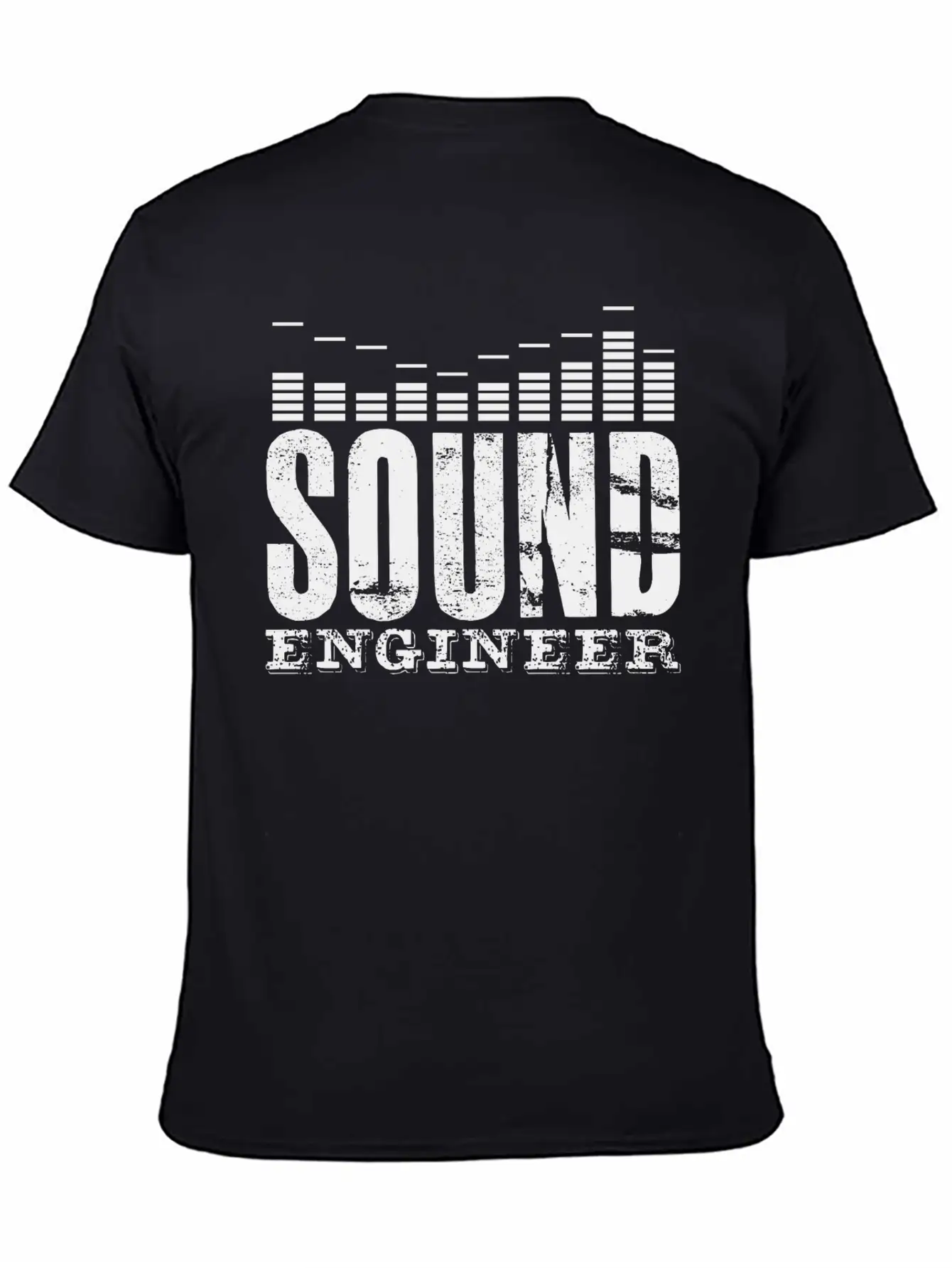 Sound Engineer Lettering Audio Mixer Music Breathable Graphic T-Shirt – Perfect For Casual Days