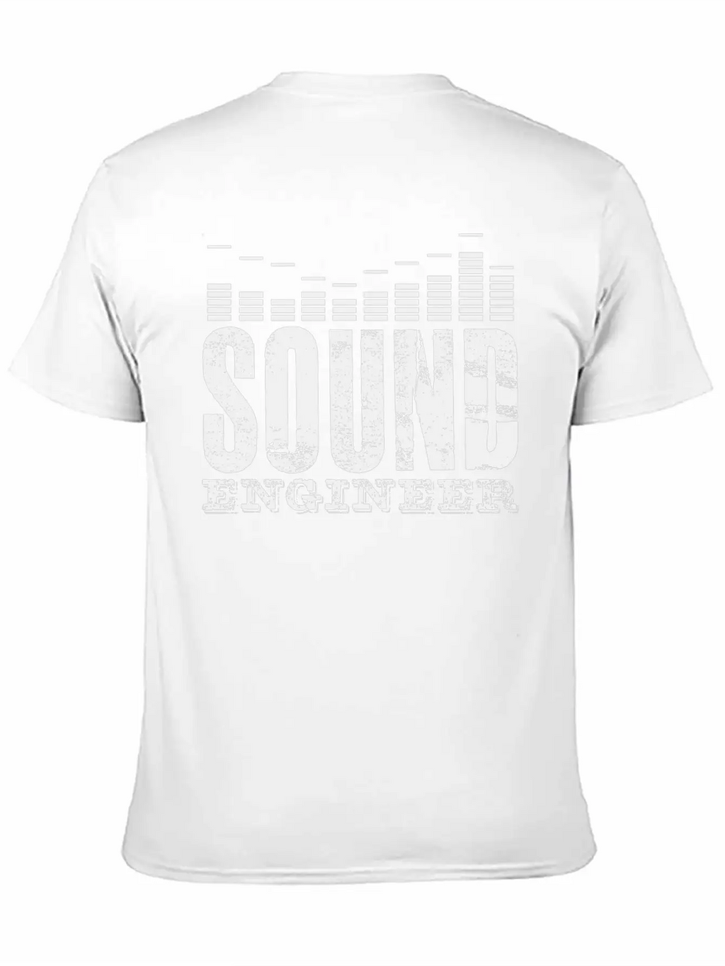 Sound Engineer Lettering Audio Mixer Music Breathable Graphic T-Shirt – Perfect For Casual Days
