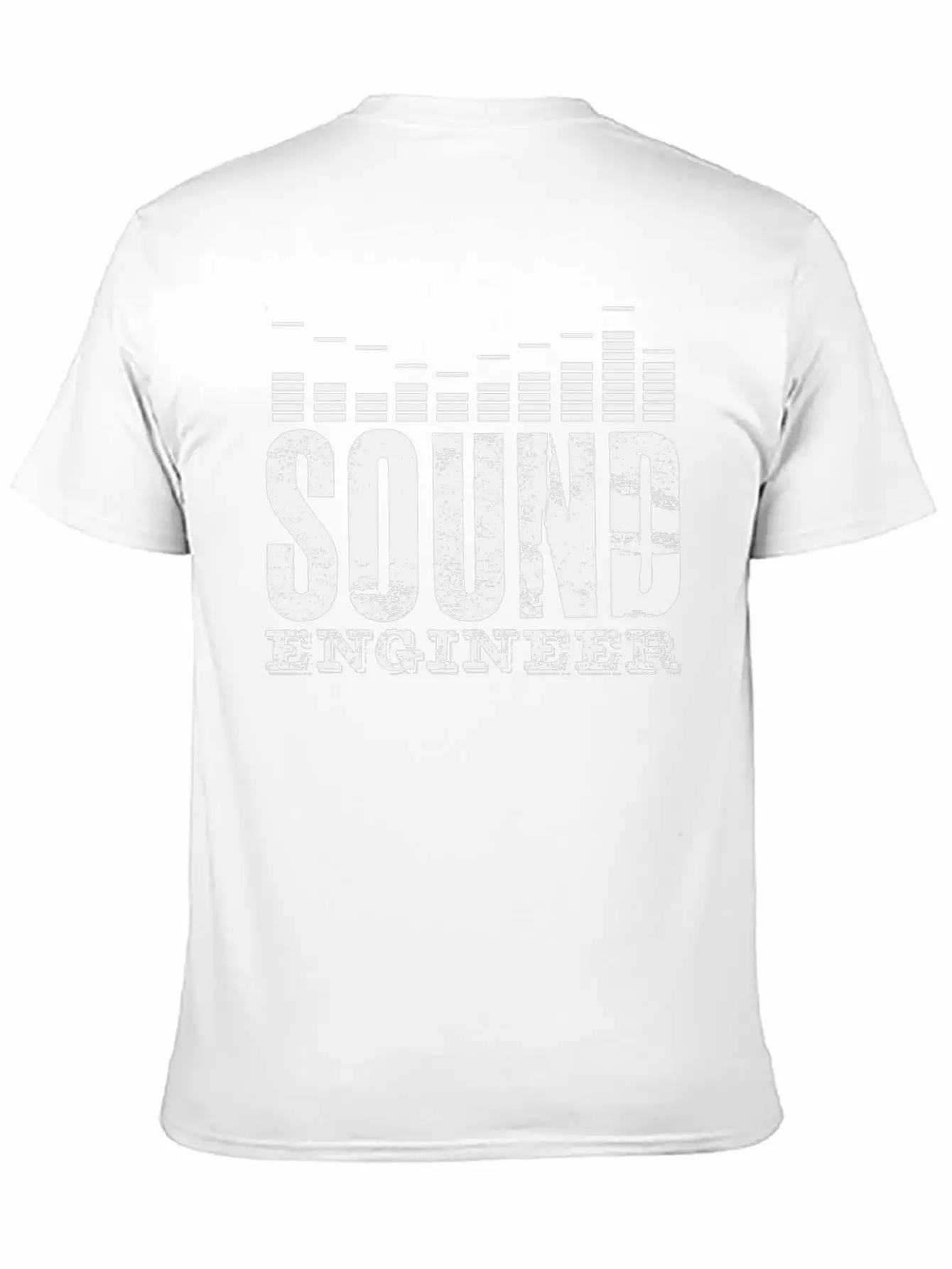 Sound Engineer Lettering Audio Mixer Music Breathable Graphic T-Shirt – Perfect For Casual Days