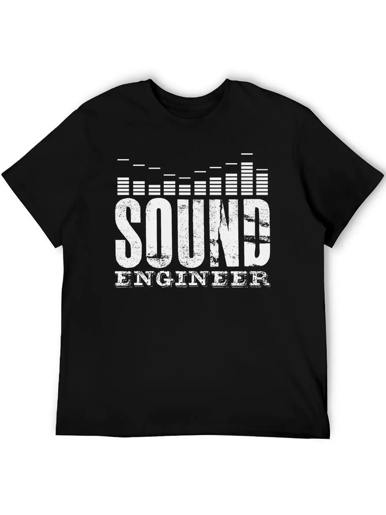 Sound Engineer Lettering Audio Mixer Music Breathable Graphic T-Shirt – Perfect For Casual Days