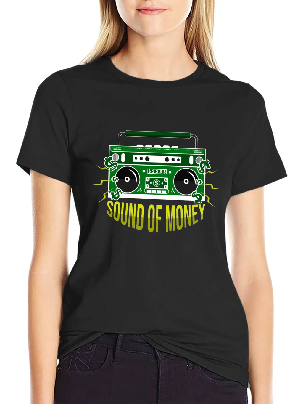 Sound Of Money Unisex Short Sleeve Soft Cotton T-Shirt – Casual Everyday Wear