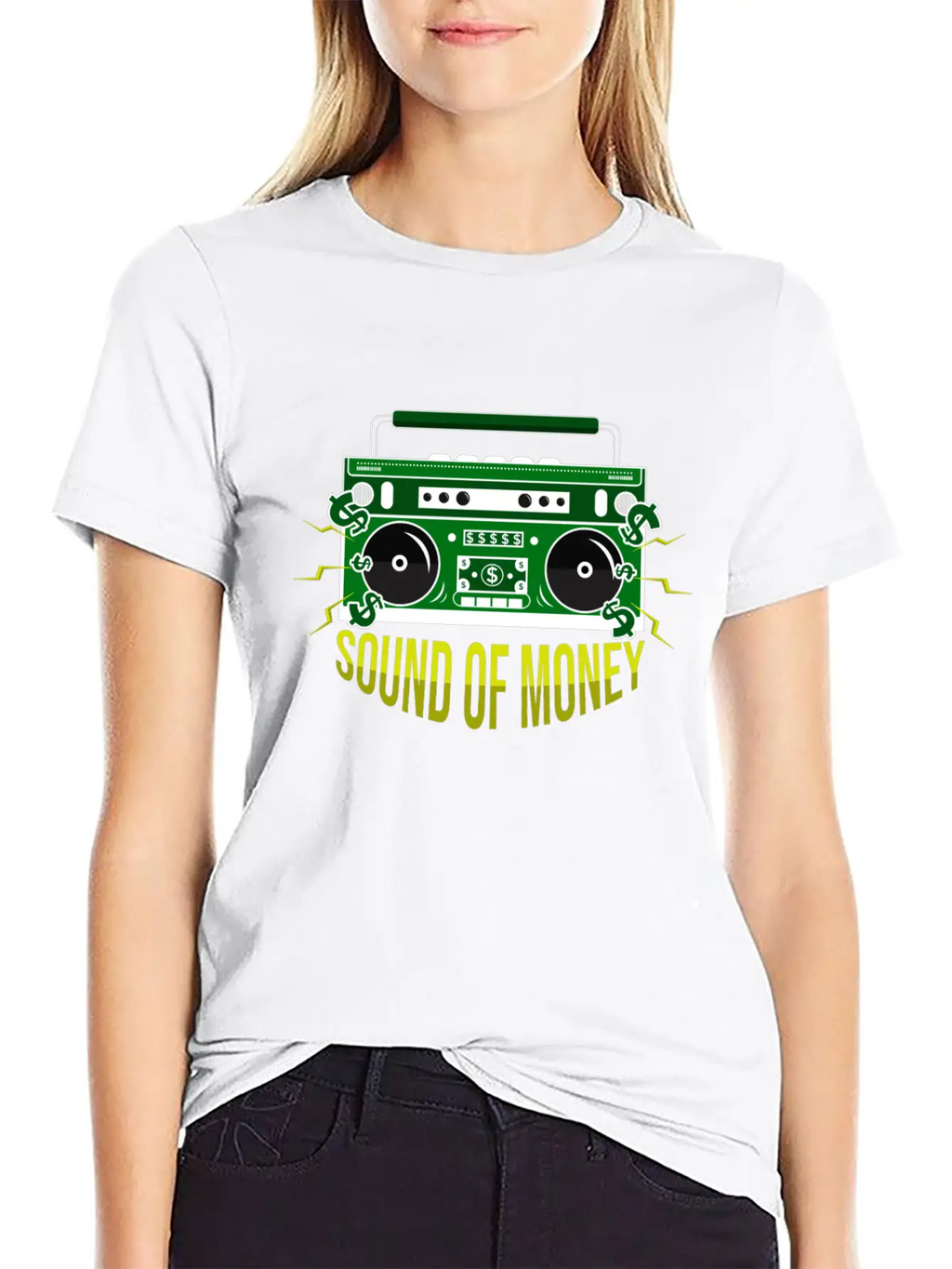 Sound Of Money Unisex Short Sleeve Soft Cotton T-Shirt – Casual Everyday Wear