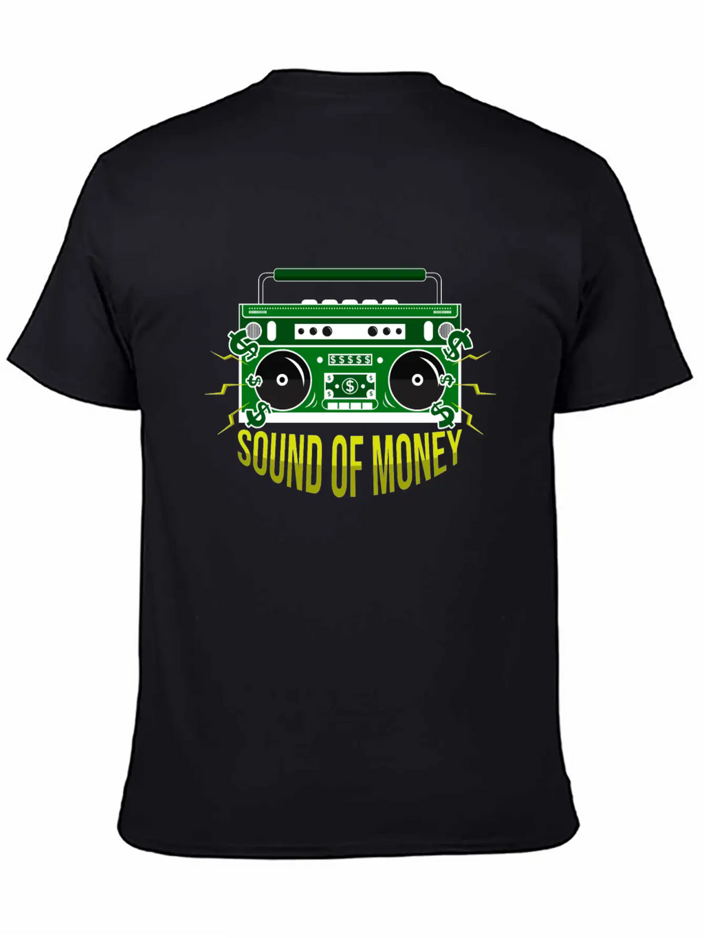 Sound Of Money Unisex Short Sleeve Soft Cotton T-Shirt – Casual Everyday Wear
