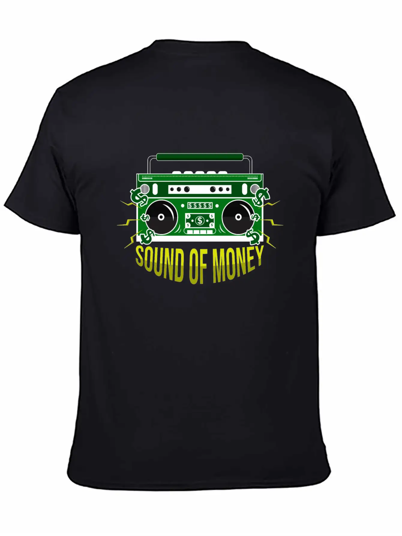 Sound Of Money Unisex Short Sleeve Soft Cotton T-Shirt – Casual Everyday Wear