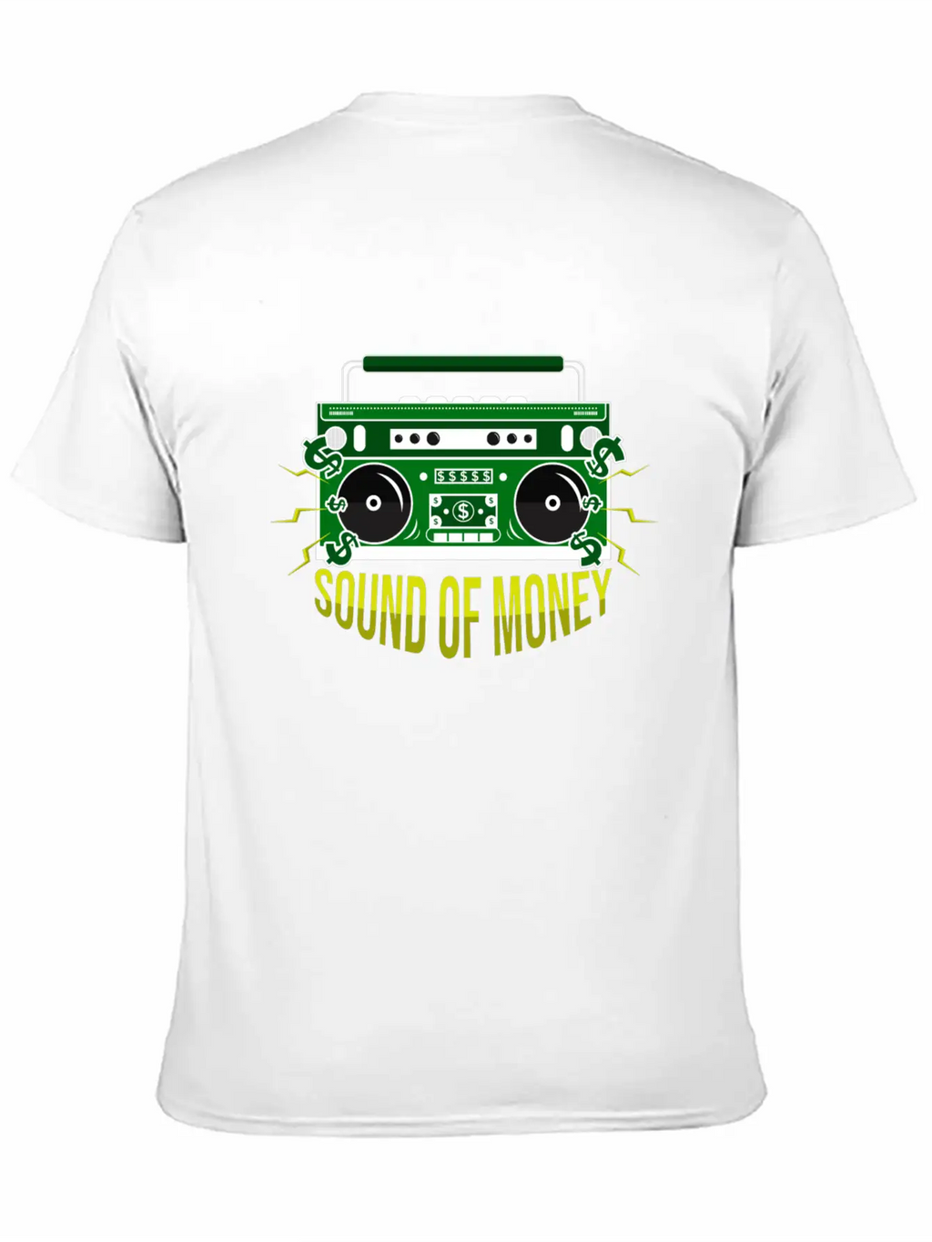 Sound Of Money Unisex Short Sleeve Soft Cotton T-Shirt – Casual Everyday Wear