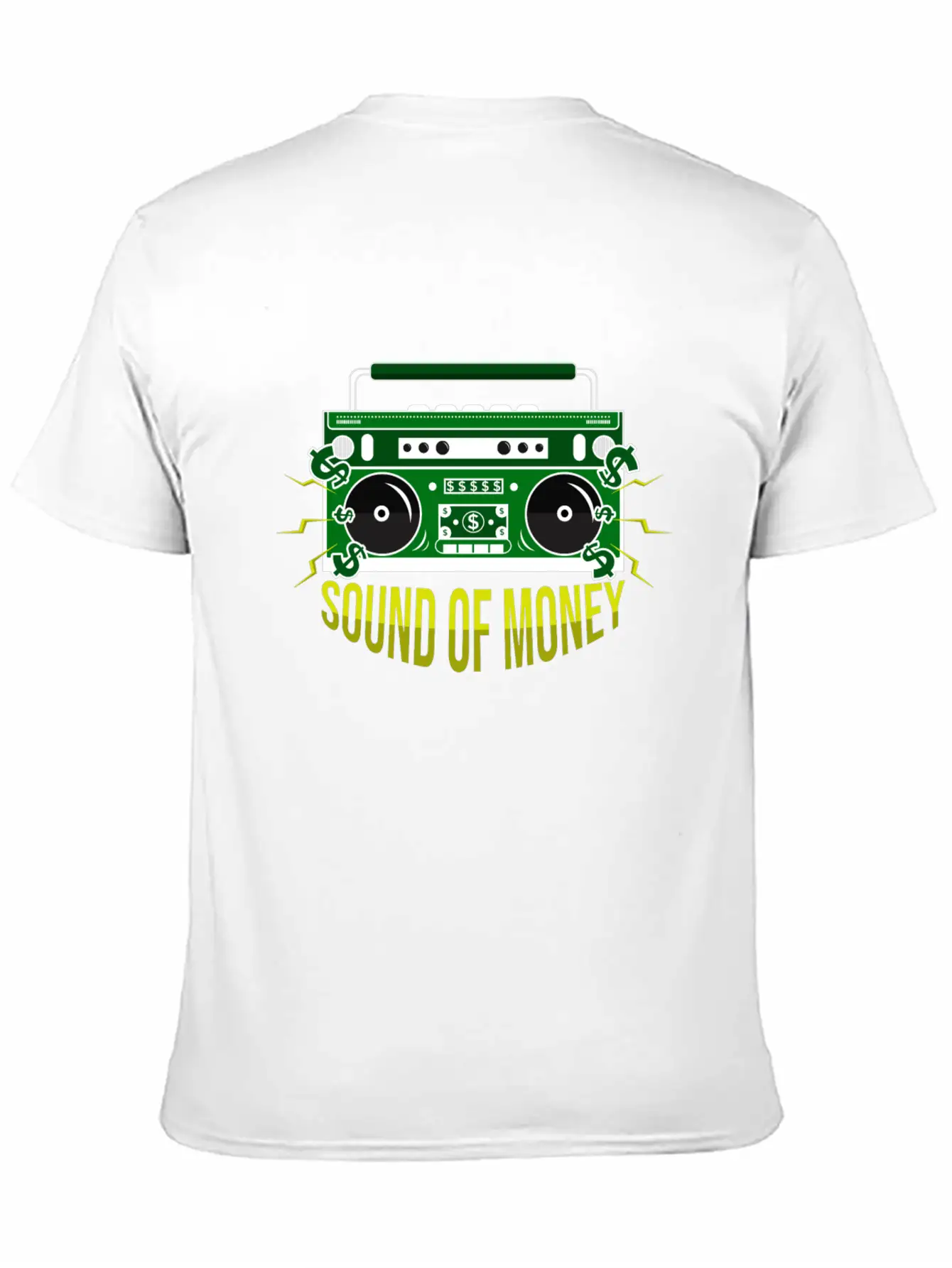 Sound Of Money Unisex Short Sleeve Soft Cotton T-Shirt – Casual Everyday Wear