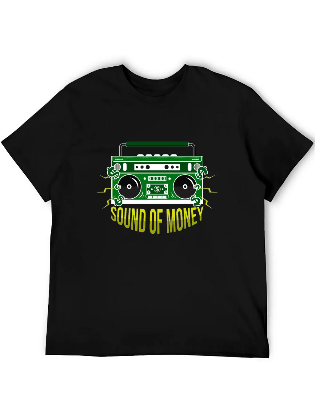Sound Of Money Unisex Short Sleeve Soft Cotton T-Shirt – Casual Everyday Wear