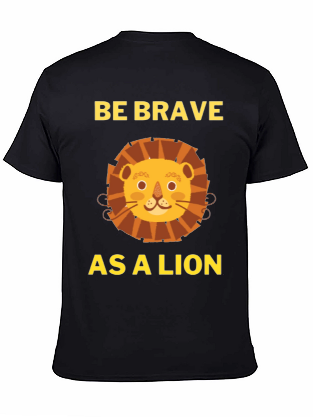 Be Brave As A Lion T-Shirt - Menswear