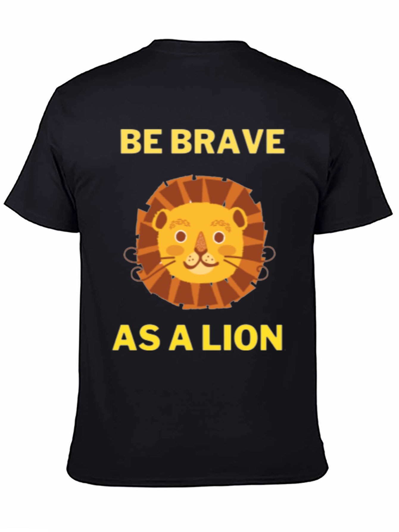 Be Brave As A Lion T-Shirt - Menswear