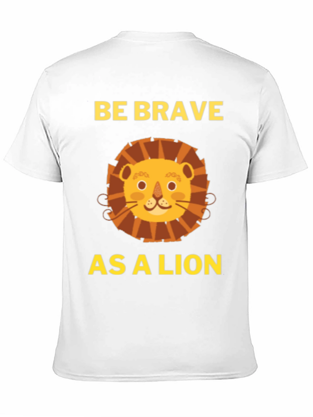 Be Brave As A Lion T-Shirt - Menswear