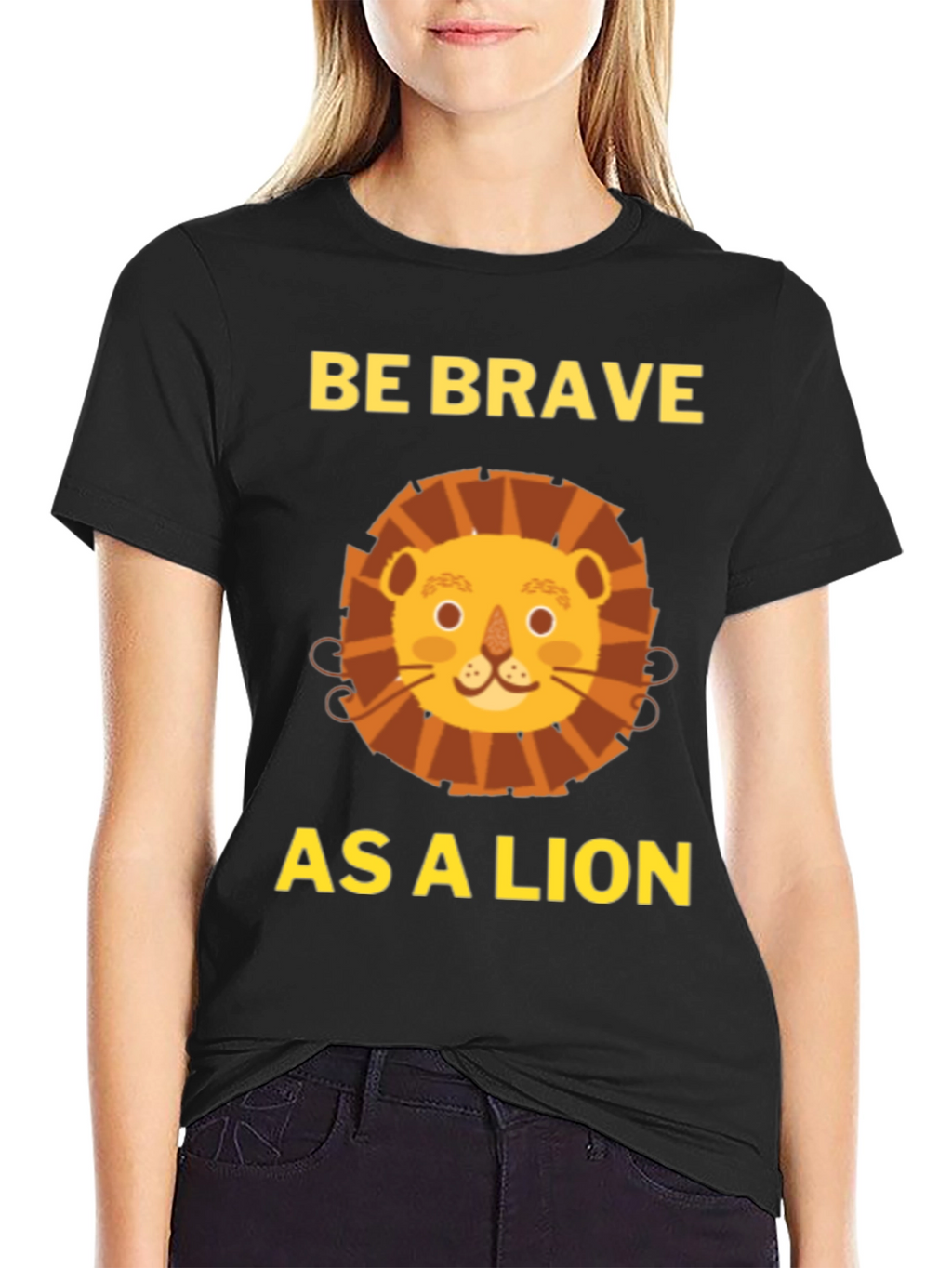 Be Brave As A Lion T-Shirt - Menswear