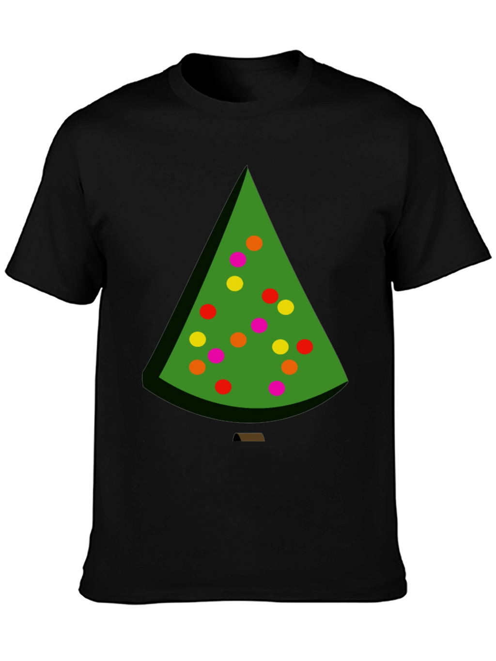 Festive Christmas Tree Graphic Tee - Holiday Style