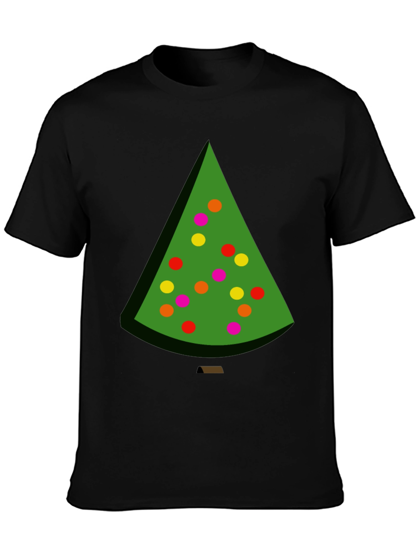 Festive Christmas Tree Graphic Tee - Holiday Style