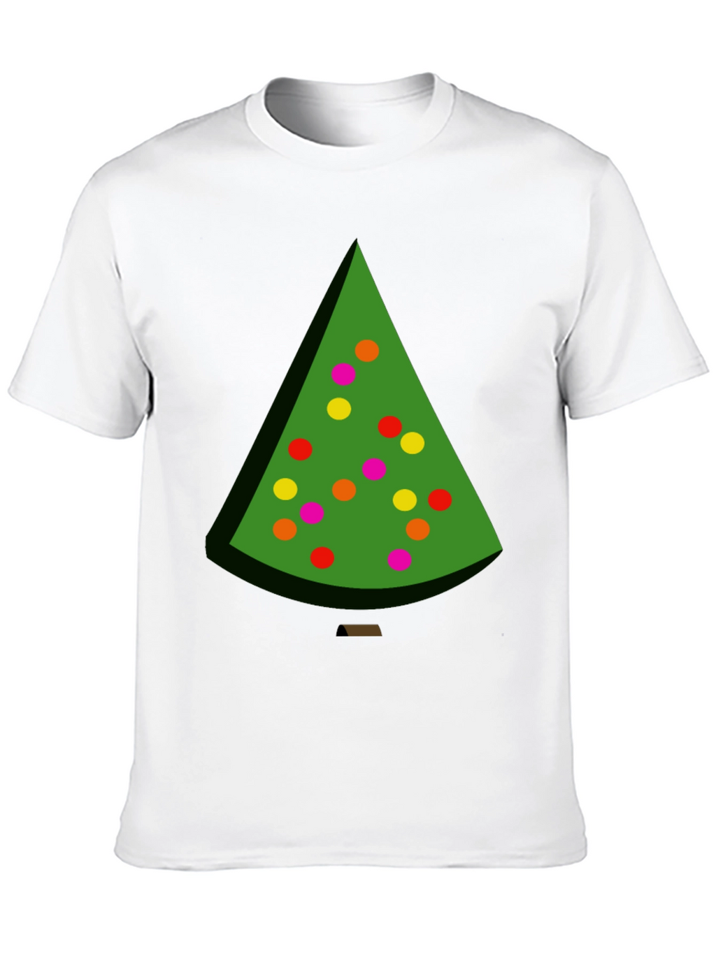 Festive Christmas Tree Graphic Tee - Holiday Style