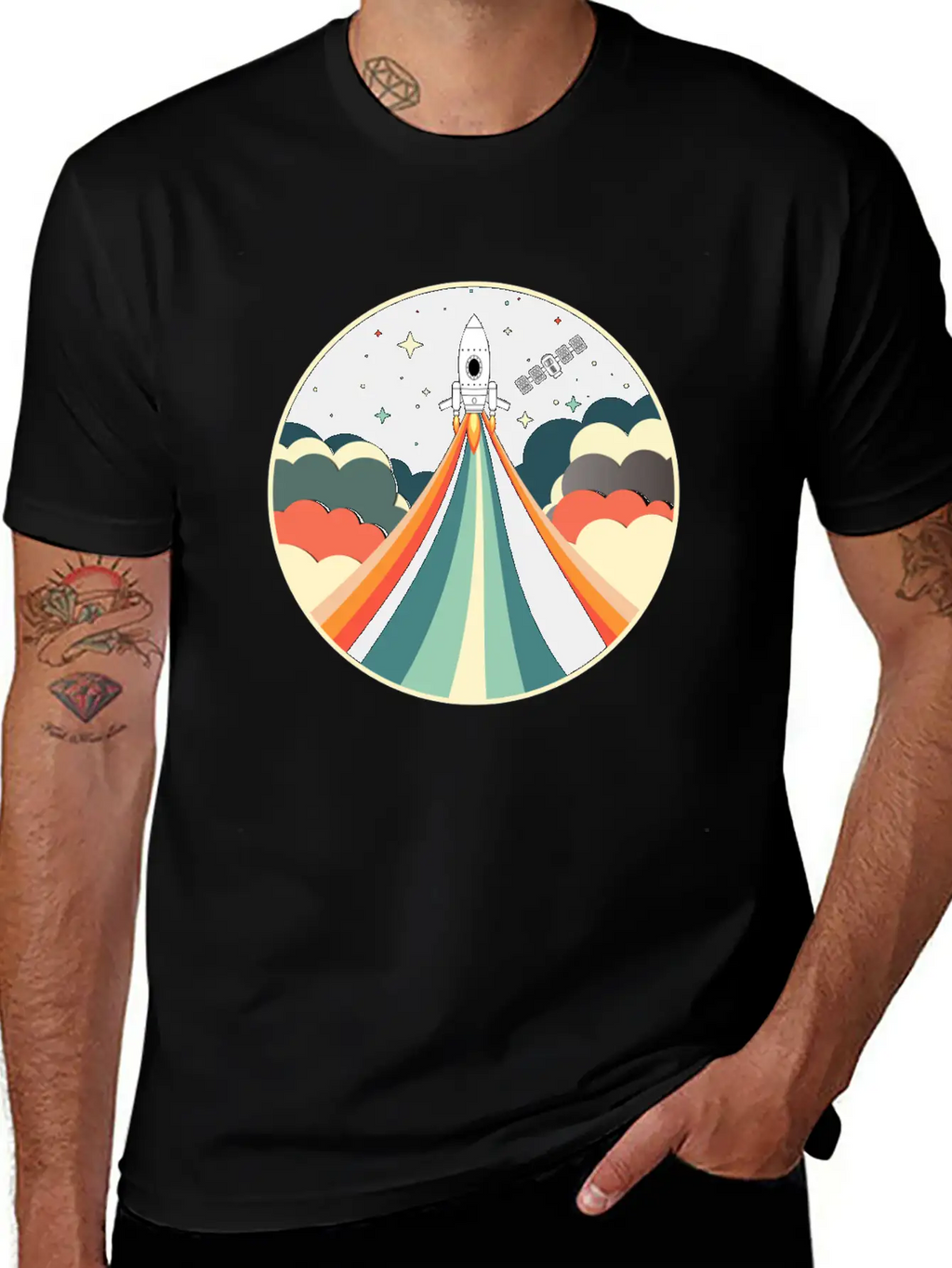 Space Adventure Unisex Casual T-Shirt – Clean Design For Daily Comfort