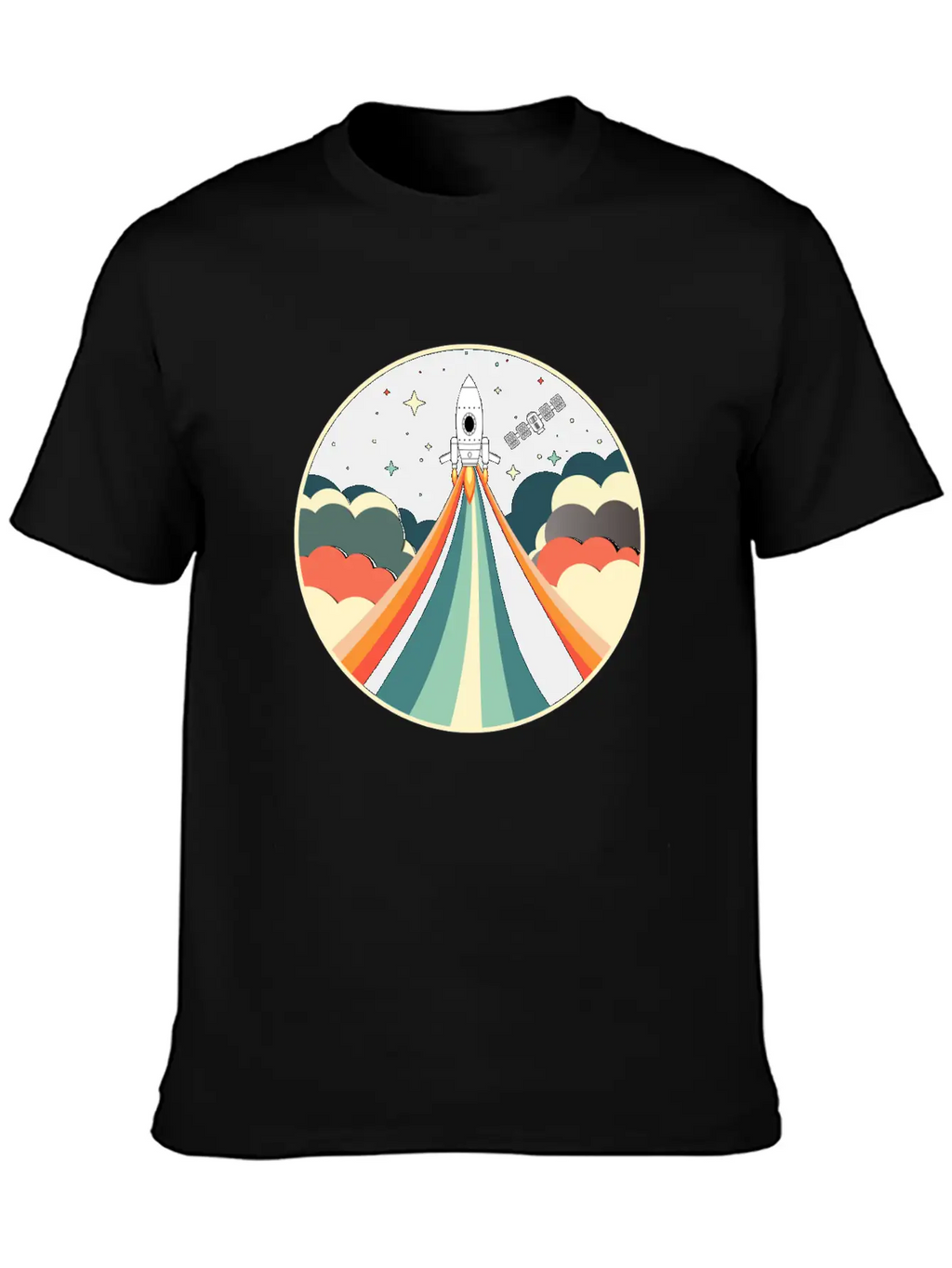 Space Adventure Unisex Casual T-Shirt – Clean Design For Daily Comfort