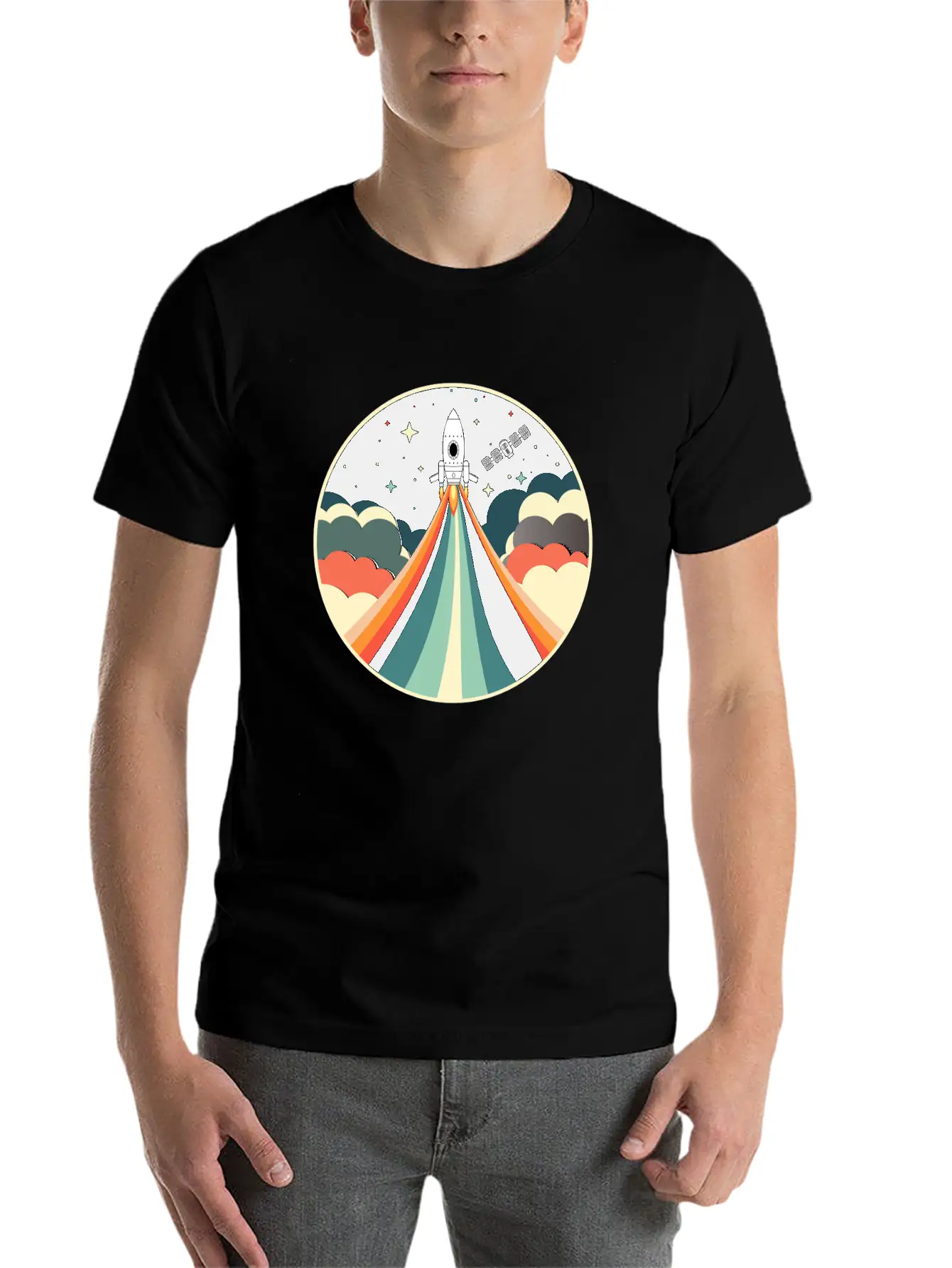 Space Adventure Unisex Casual T-Shirt – Clean Design For Daily Comfort
