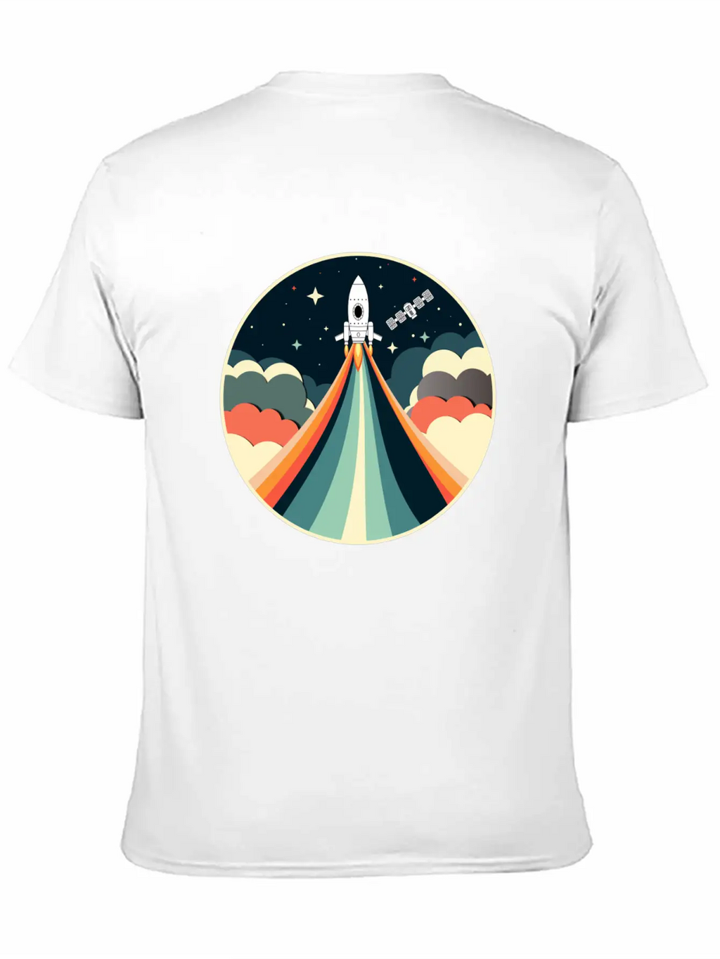 Space Adventure Unisex Casual T-Shirt – Clean Design For Daily Comfort
