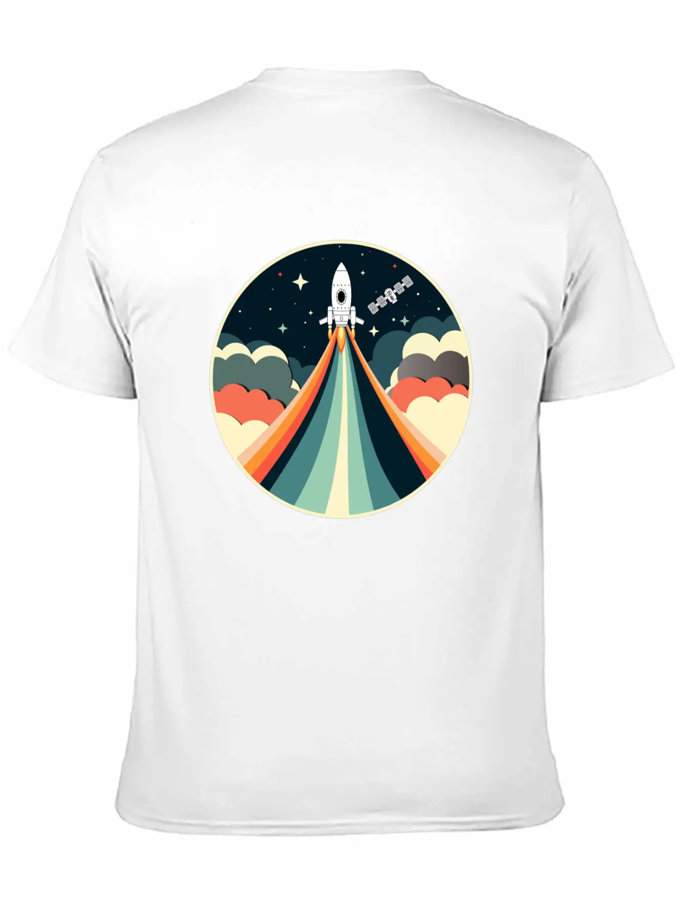 Space Adventure Unisex Casual T-Shirt – Clean Design For Daily Comfort