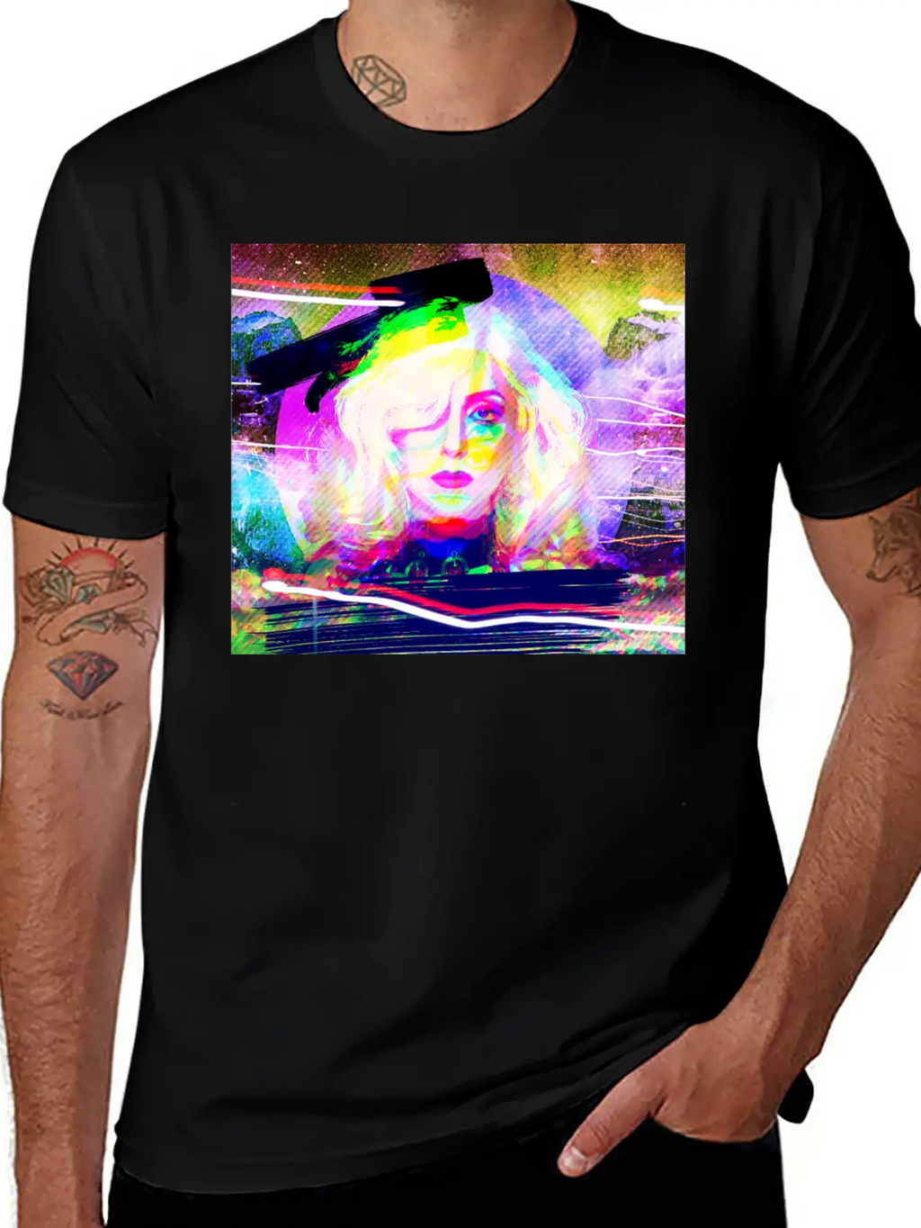 Space Beauty Breathable Soft Cotton T-Shirt – Timeless Casual Look