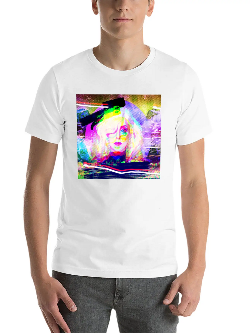 Space Beauty Breathable Soft Cotton T-Shirt – Timeless Casual Look