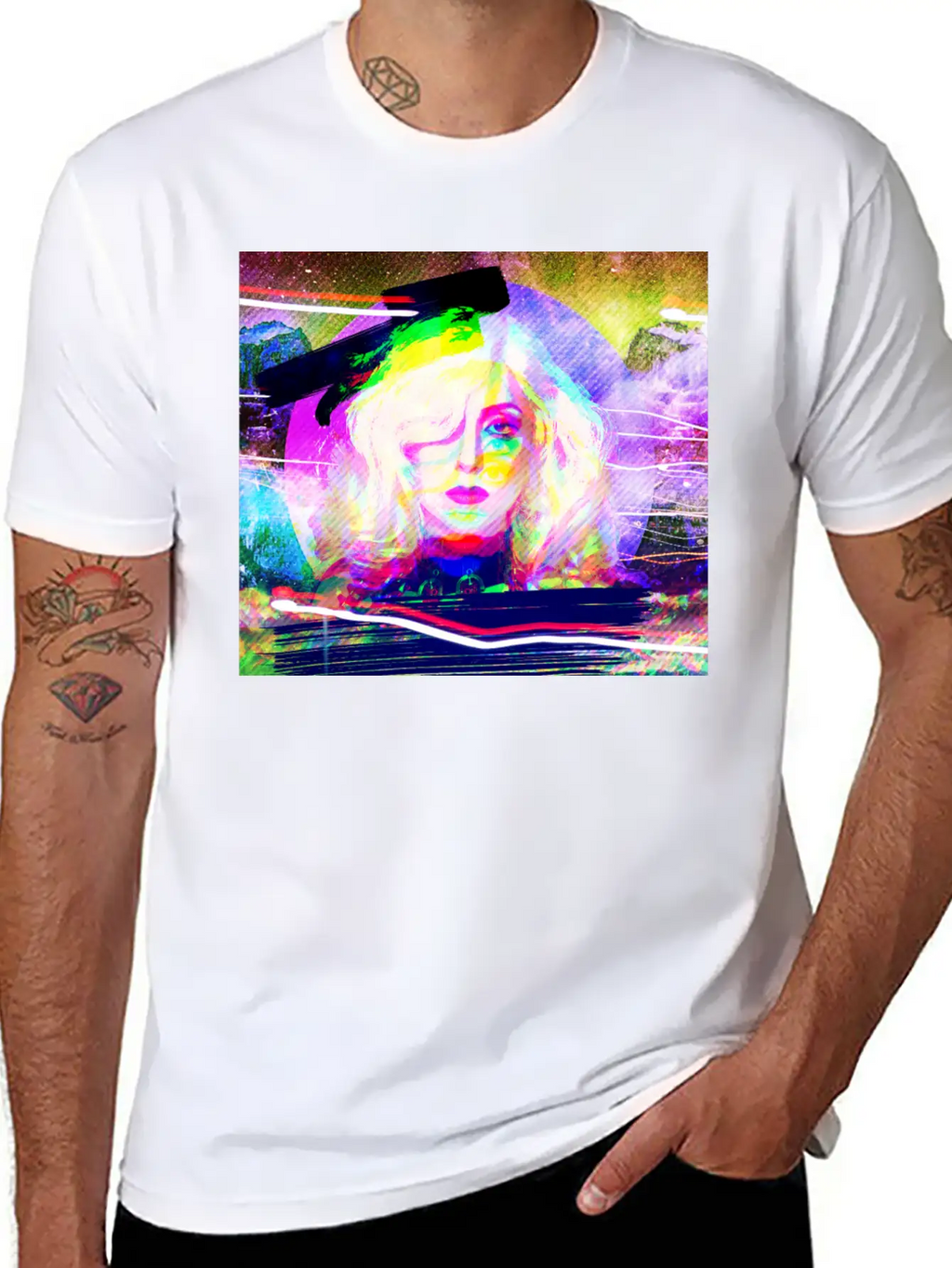 Space Beauty Breathable Soft Cotton T-Shirt – Timeless Casual Look