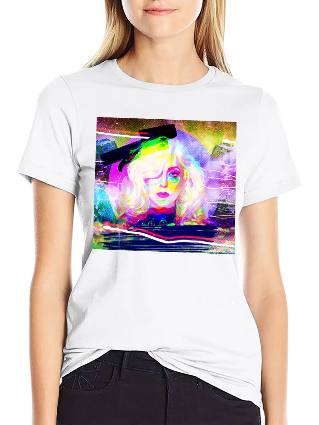 Space Beauty Breathable Soft Cotton T-Shirt – Timeless Casual Look