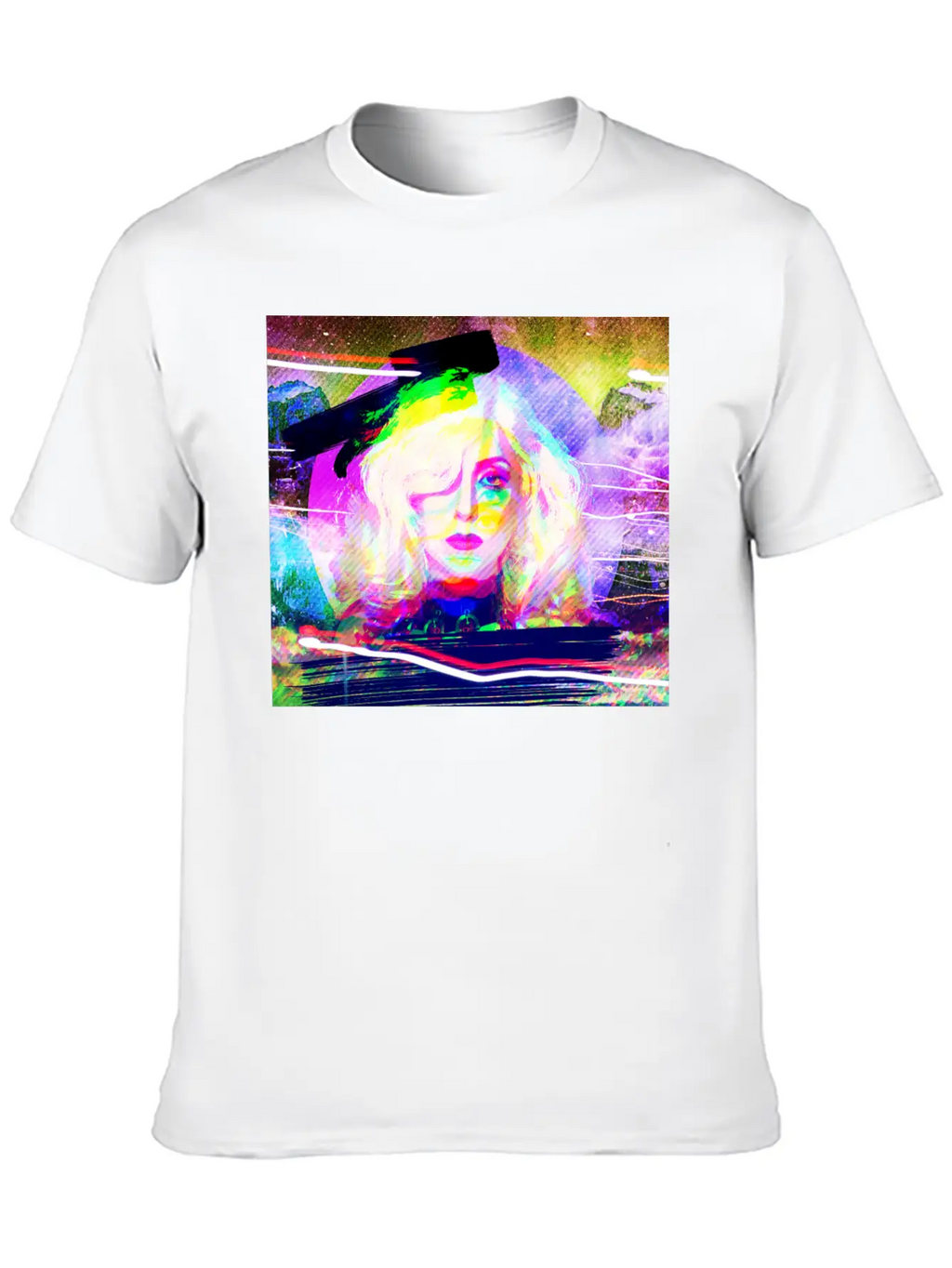 Space Beauty Breathable Soft Cotton T-Shirt – Timeless Casual Look
