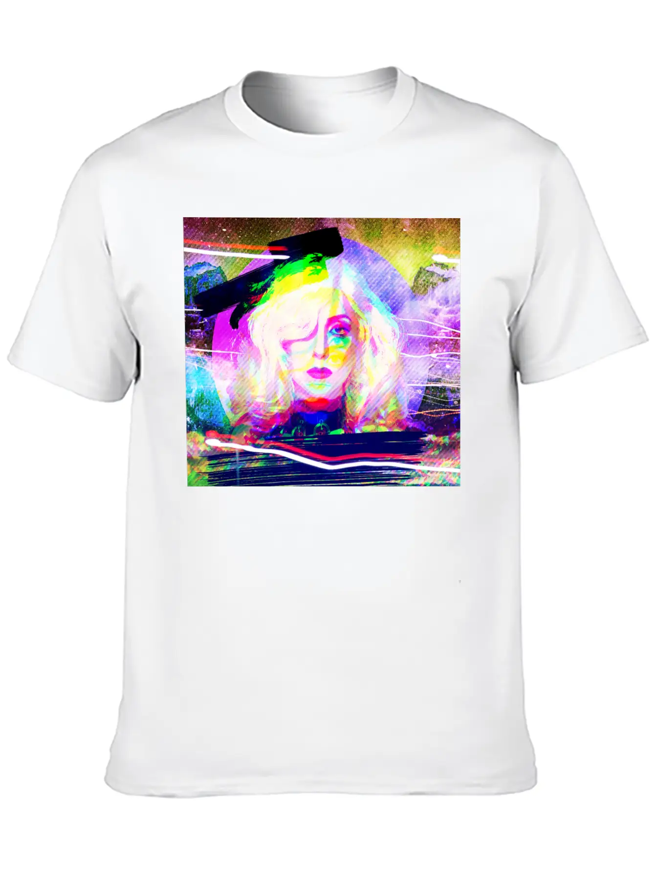 Space Beauty Breathable Soft Cotton T-Shirt – Timeless Casual Look