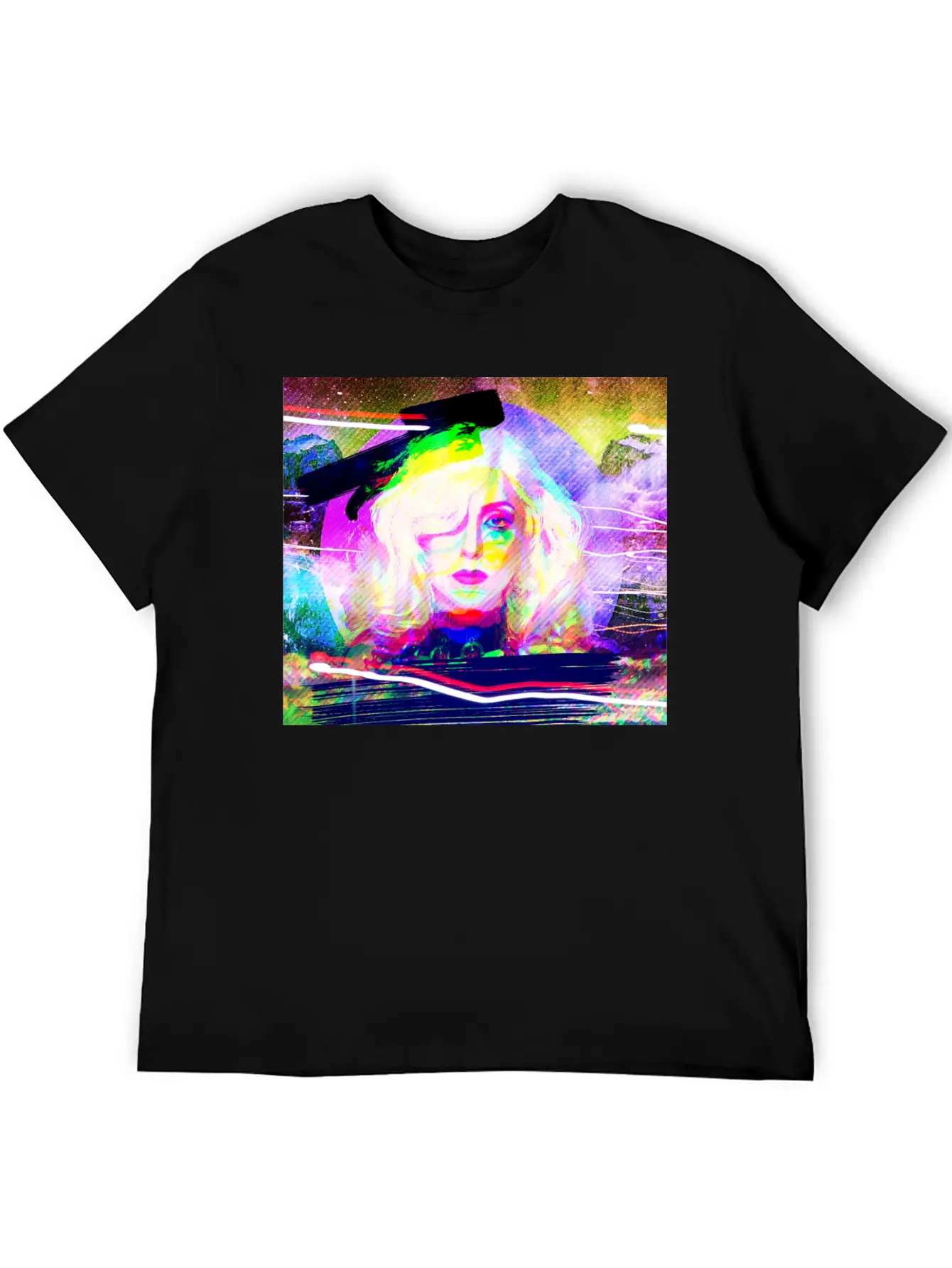 Space Beauty Breathable Soft Cotton T-Shirt – Timeless Casual Look