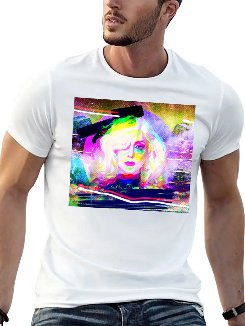 Space Beauty Breathable Soft Cotton T-Shirt – Timeless Casual Look