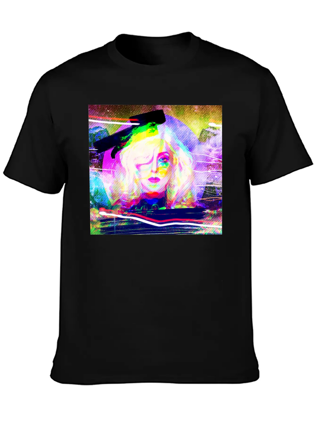 Space Beauty Breathable Soft Cotton T-Shirt – Timeless Casual Look