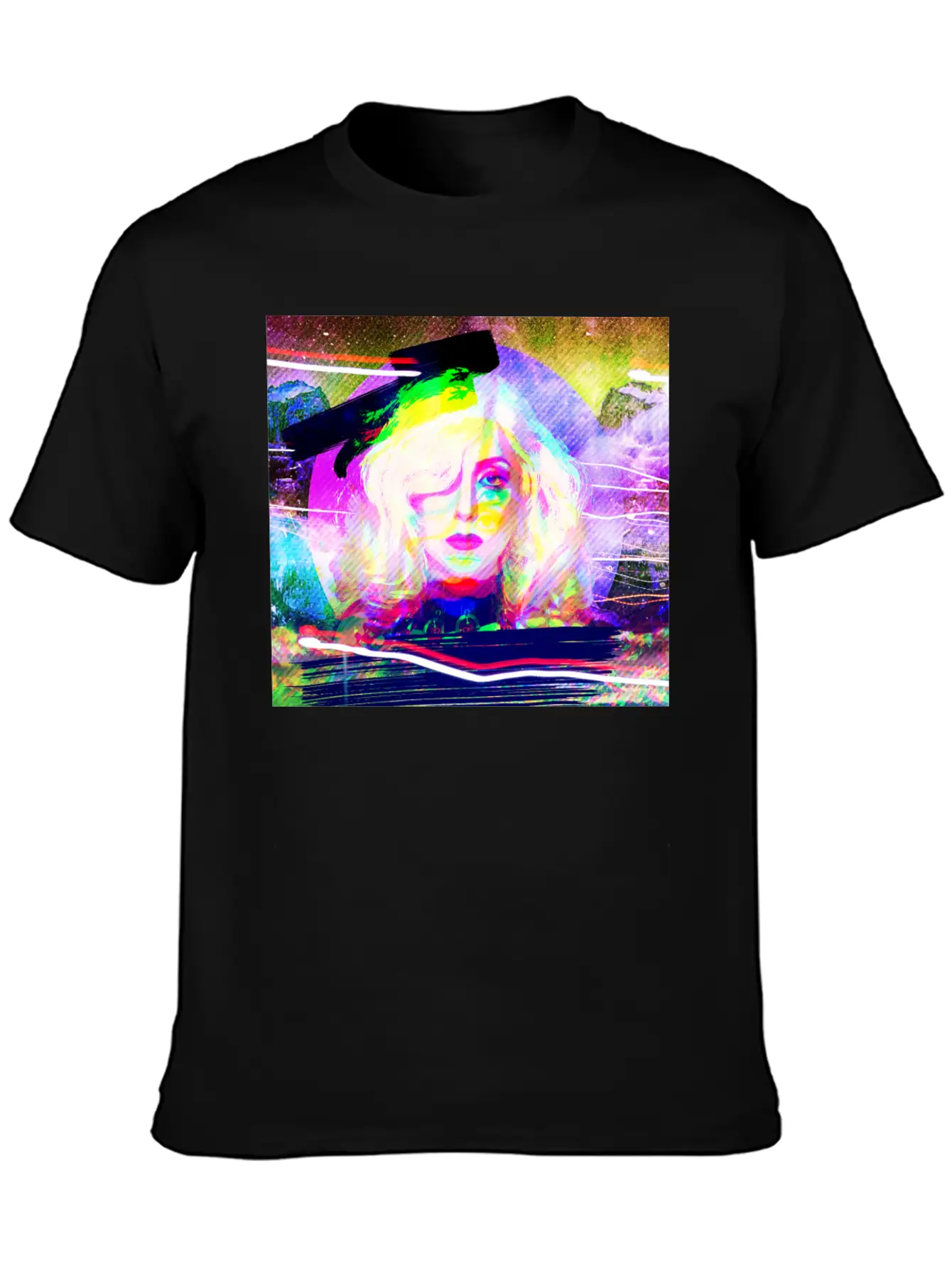 Space Beauty Breathable Soft Cotton T-Shirt – Timeless Casual Look